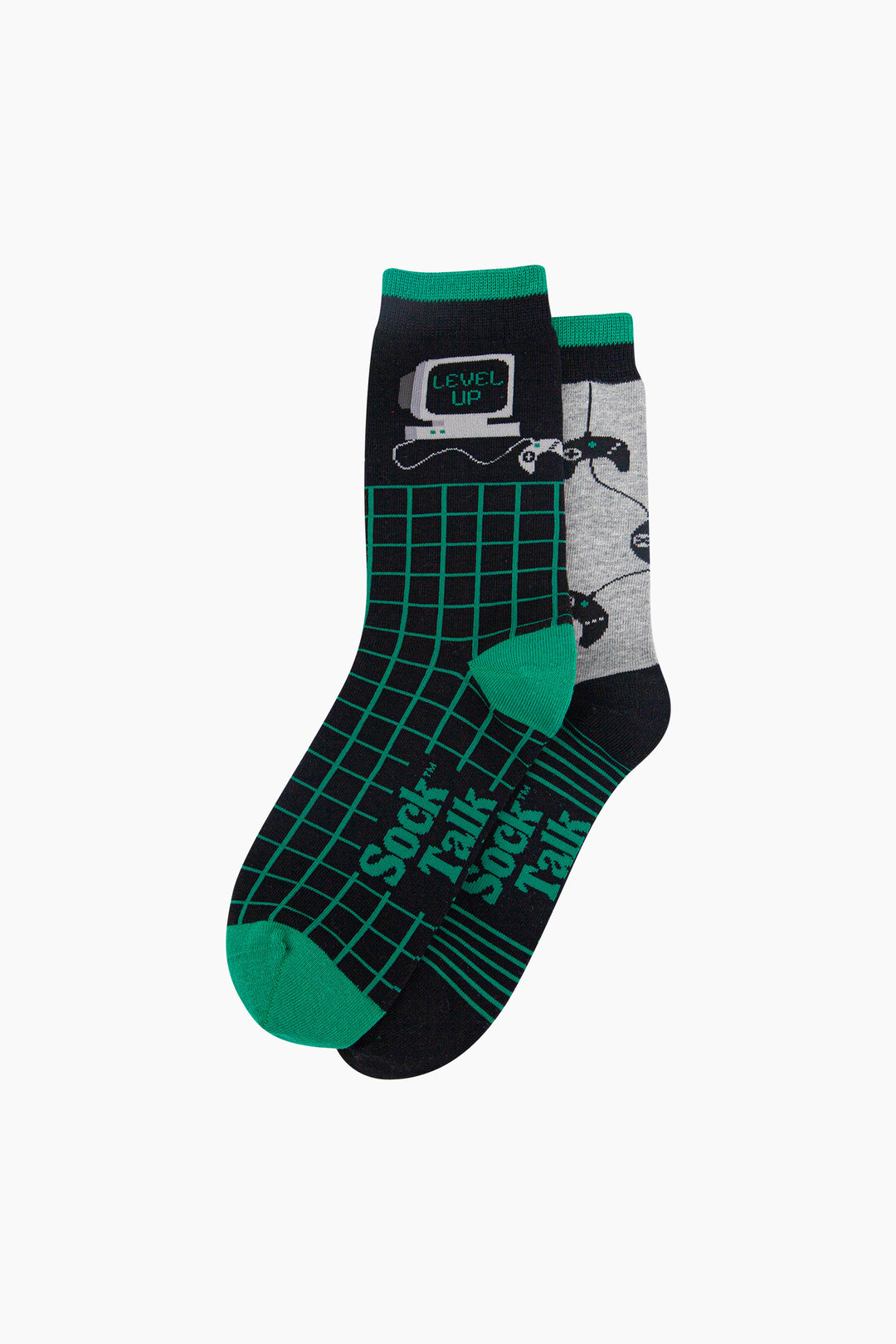 Gaming-Combed-Cotton-Odd-Socks-Lying-Flat