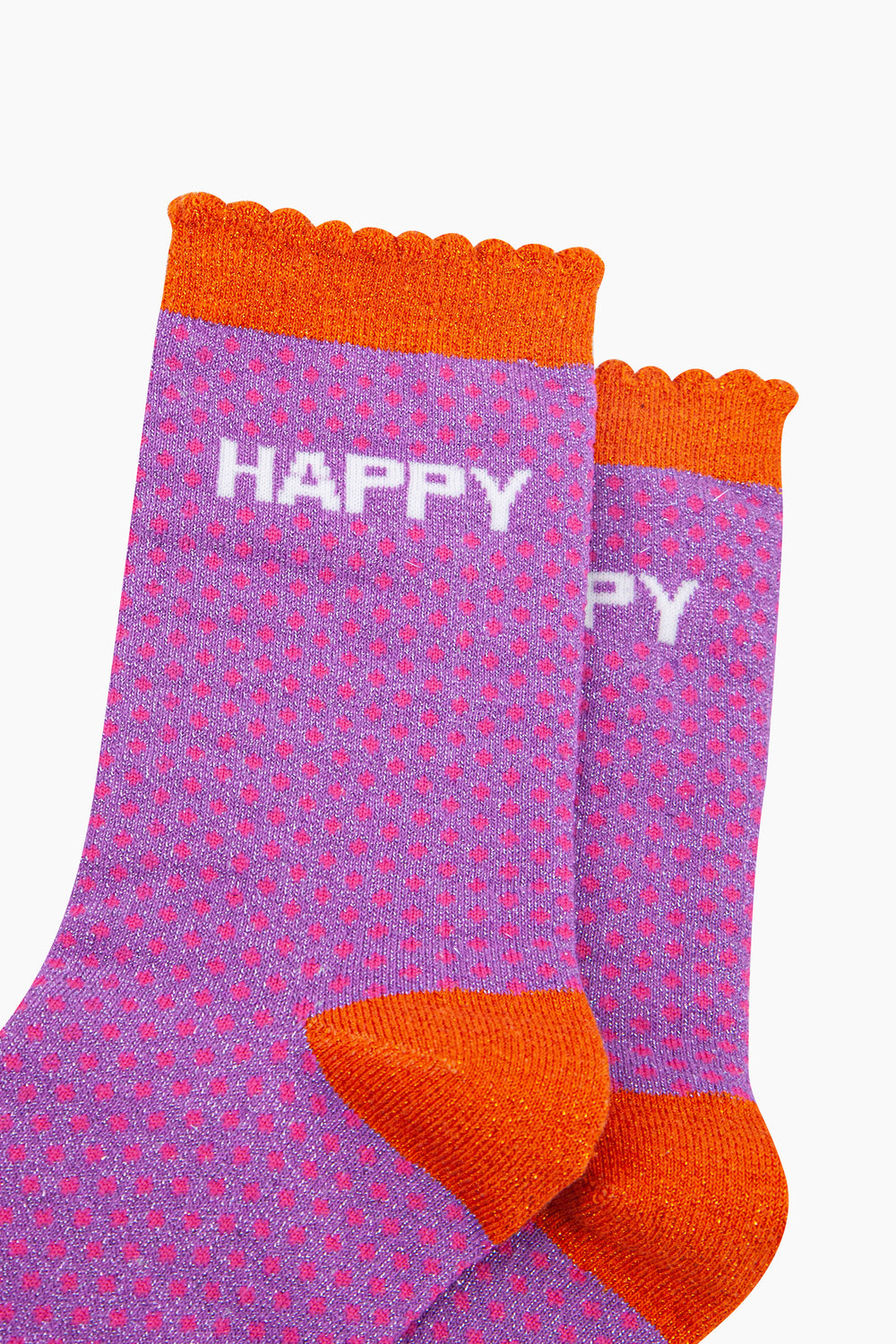 Happy-Spotted-Combed-Cotton-Glitter-Socks-in-Lilac-close-up