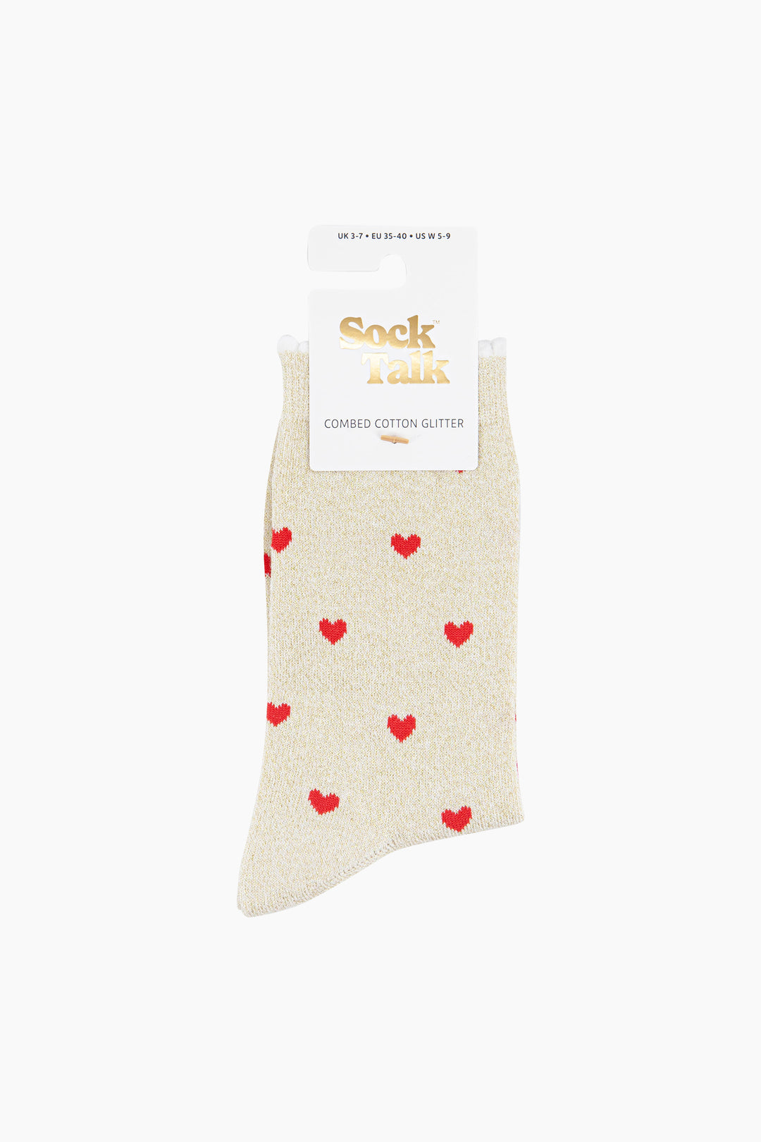 Love-Hearts-Combed-Cotton-Glitter-Socks-in-Cream-Red-in-packaging