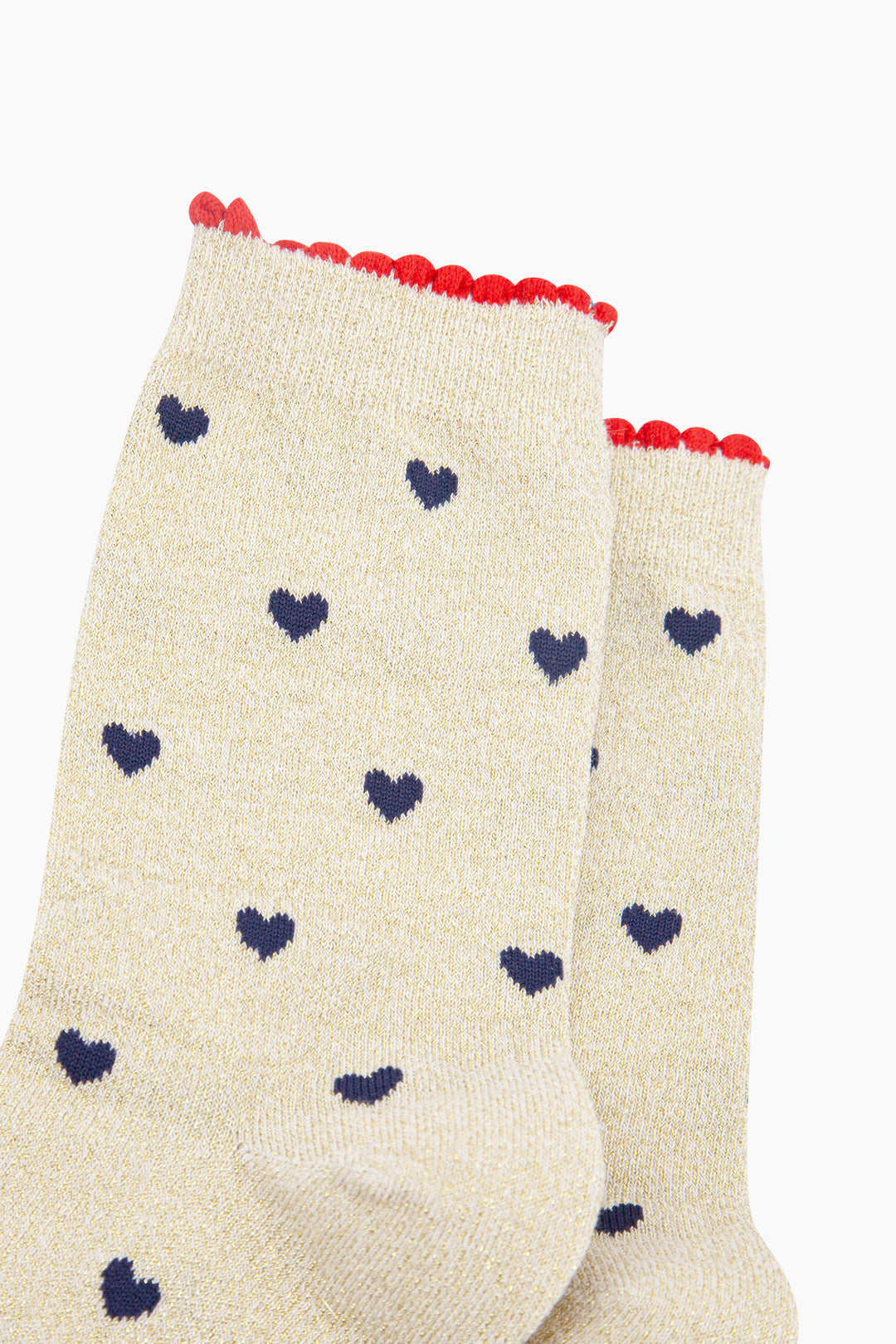 Love-Hearts-Combed-Cotton-Glitter-Socks-in-Cream-Navy-Blue-close-up