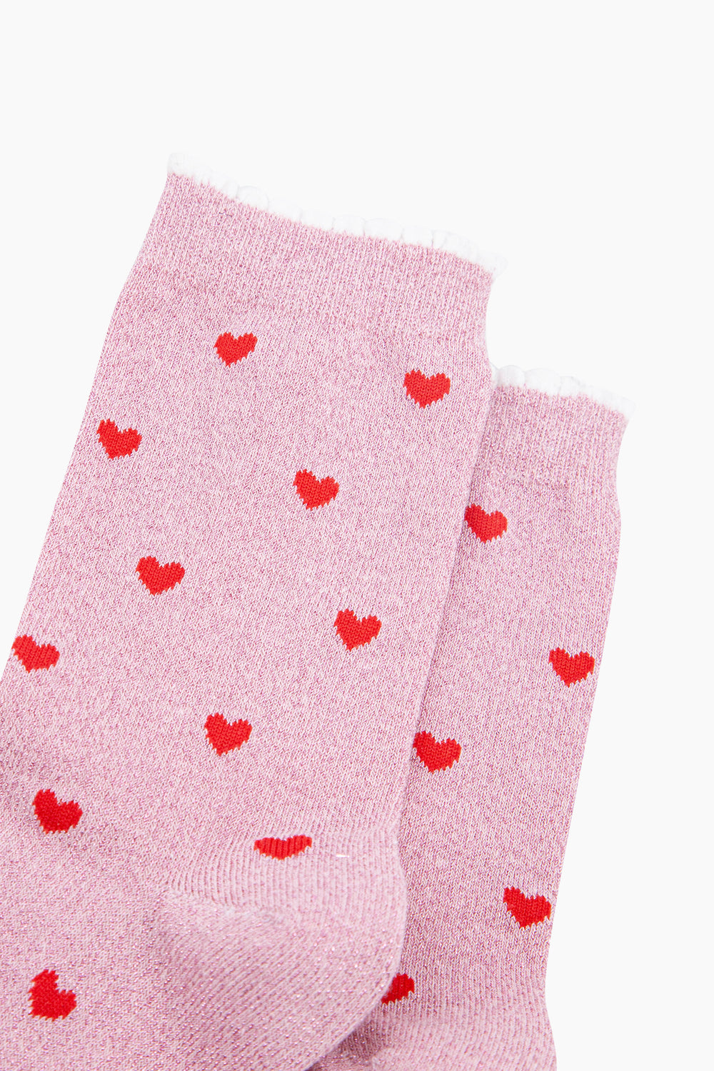 Love-Hearts-Combed-Cotton-Glitter-Socks-in-Light-Pink-close-up