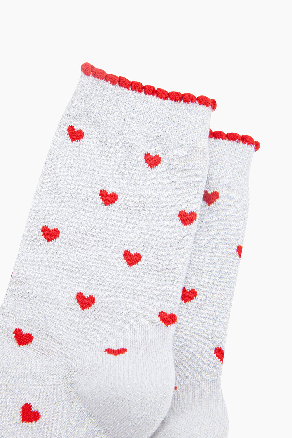 Love-Hearts-Combed-Cotton-Glitter-Socks-in-White-Red-close-up