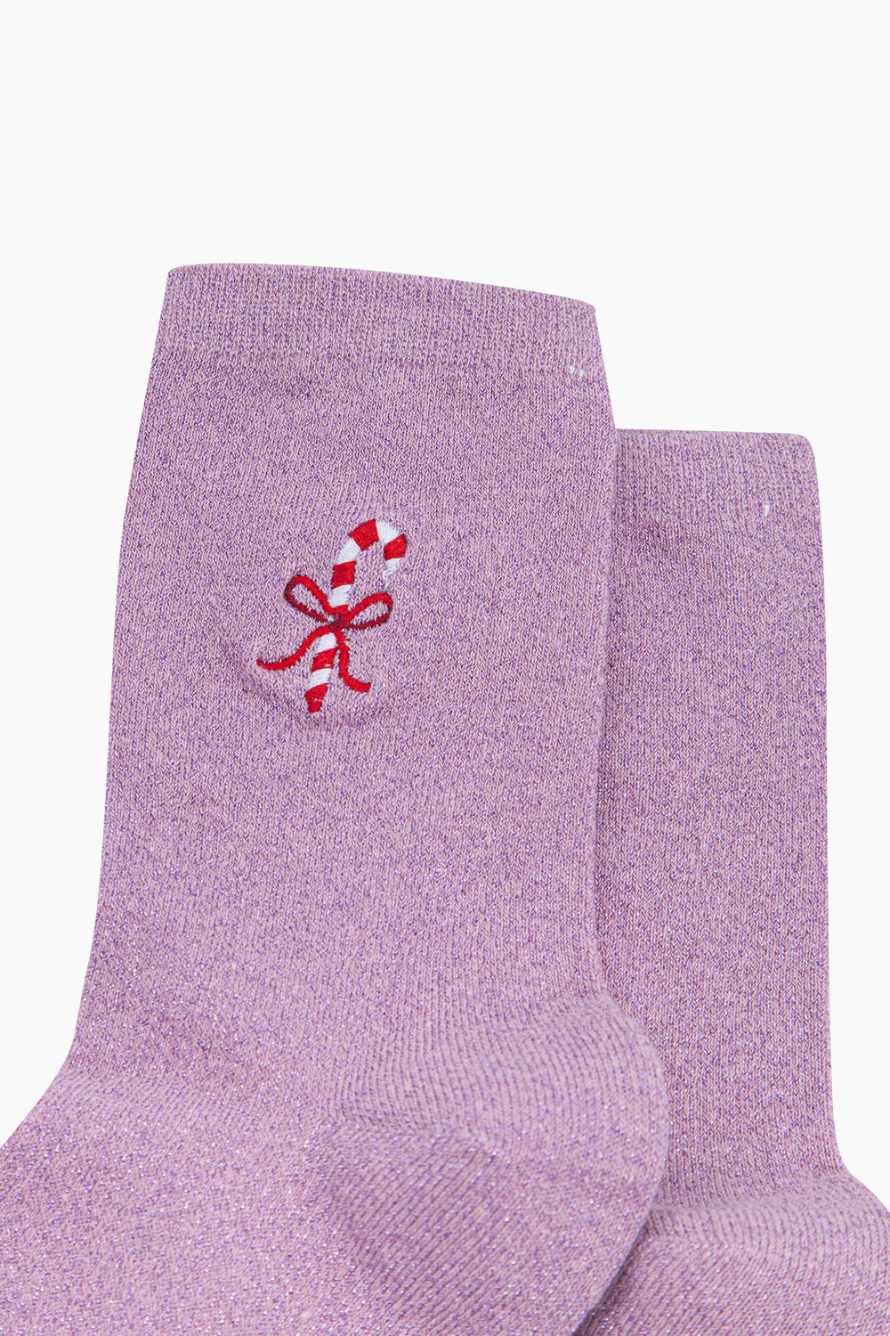 Candy-Cane-Combed-Cotton-Glitter-Embroidered-Socks-in-Light-Pink-Close-Up
