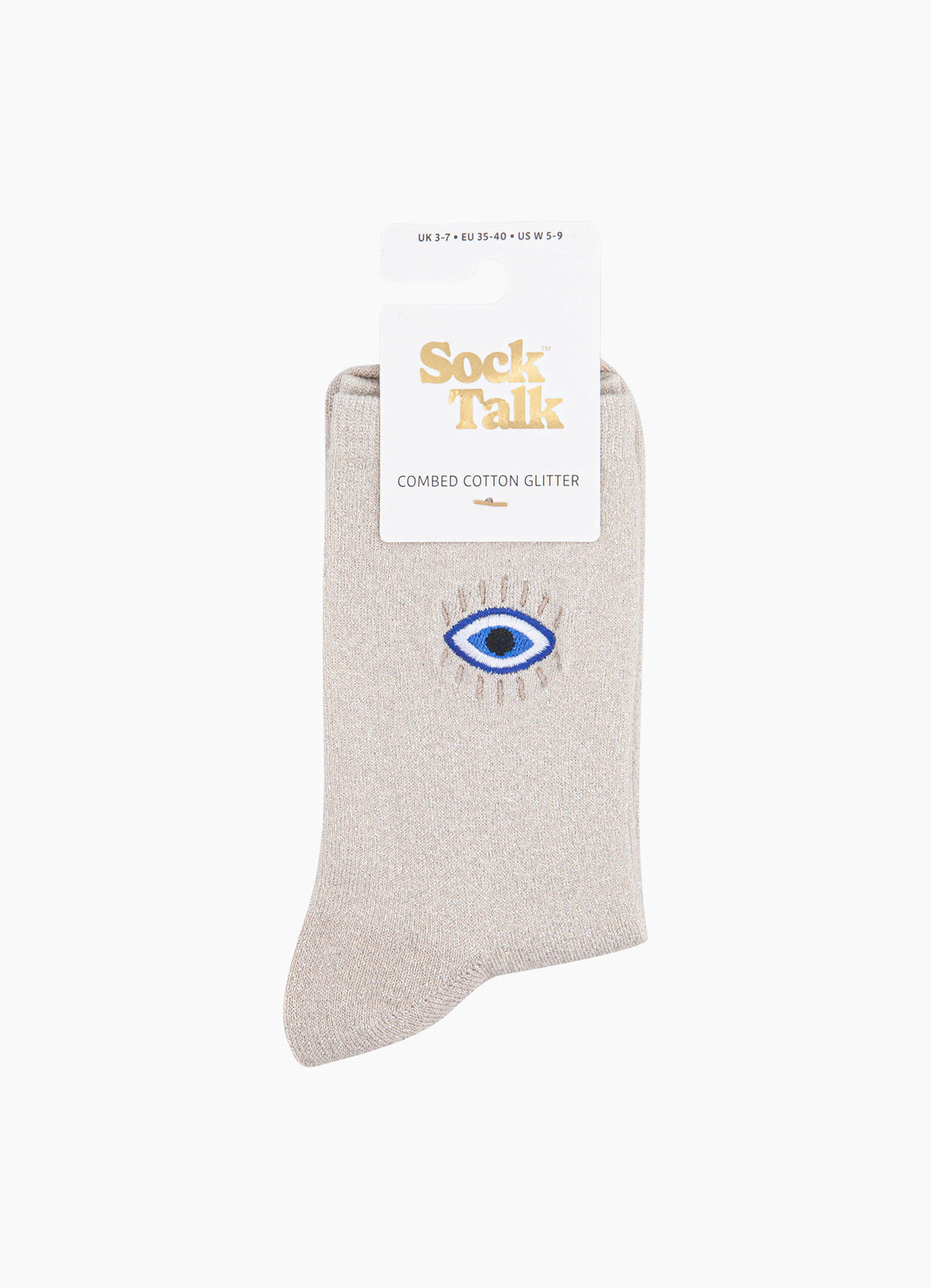 Nazar-Combed-Cotton-Glitter-Embroidered-Socks-in-Cream-In-Packaging