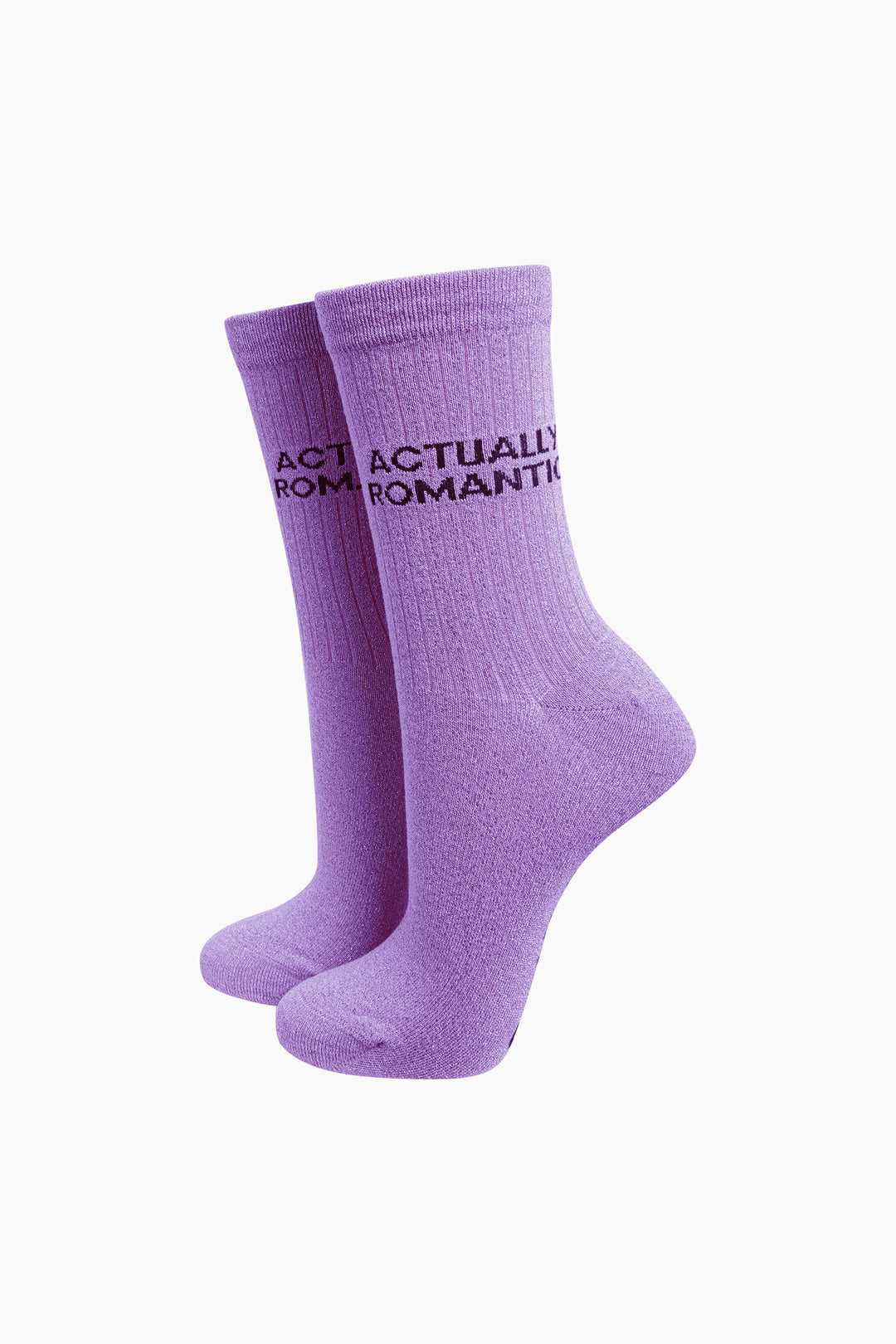 Actually-Romantic-Combed-Cotton-Glitter-Socks-in-Lilac