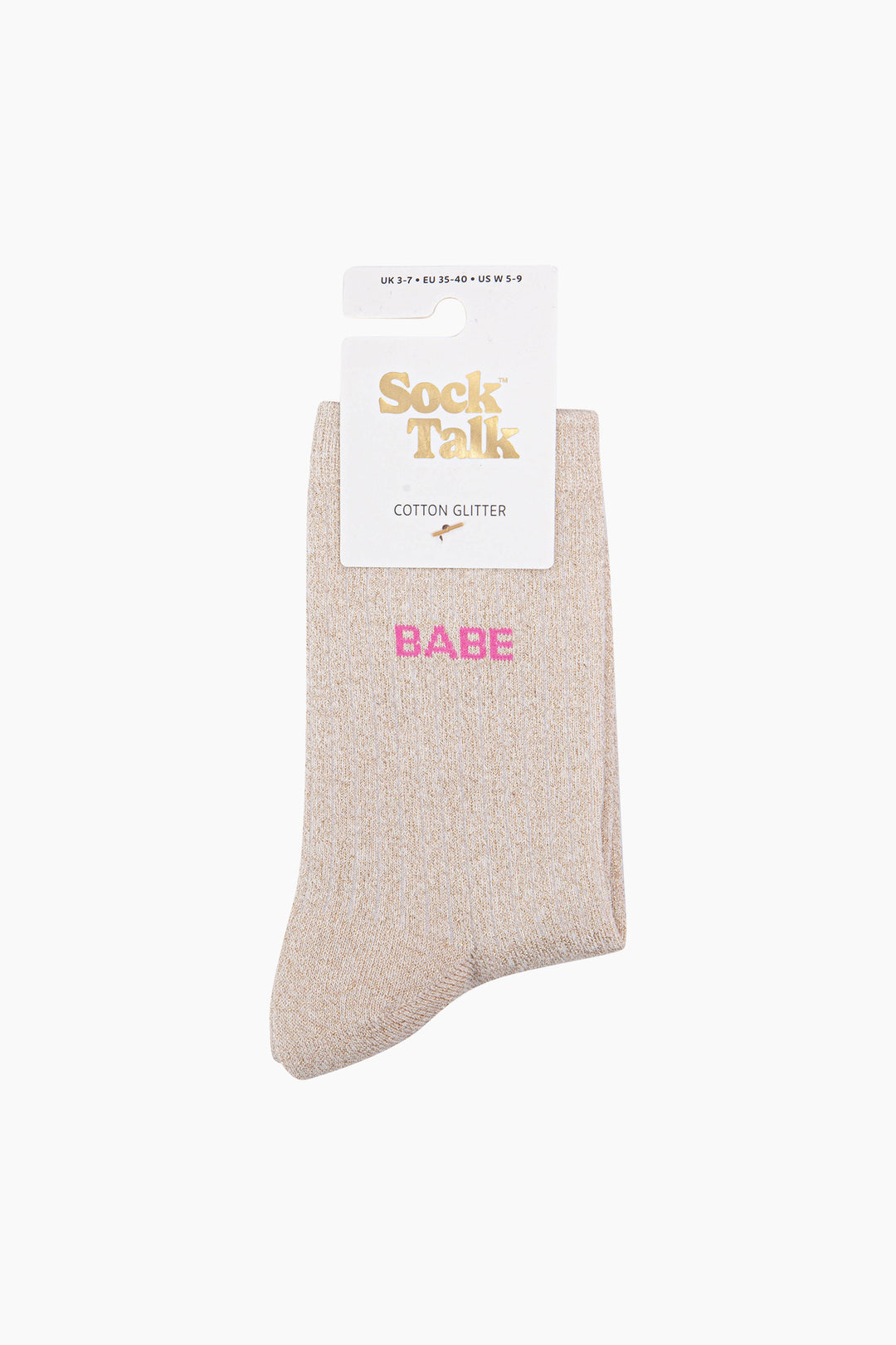 Babe-Combed-Cotton-Glitter-Socks-in-Cream-In-Packaging