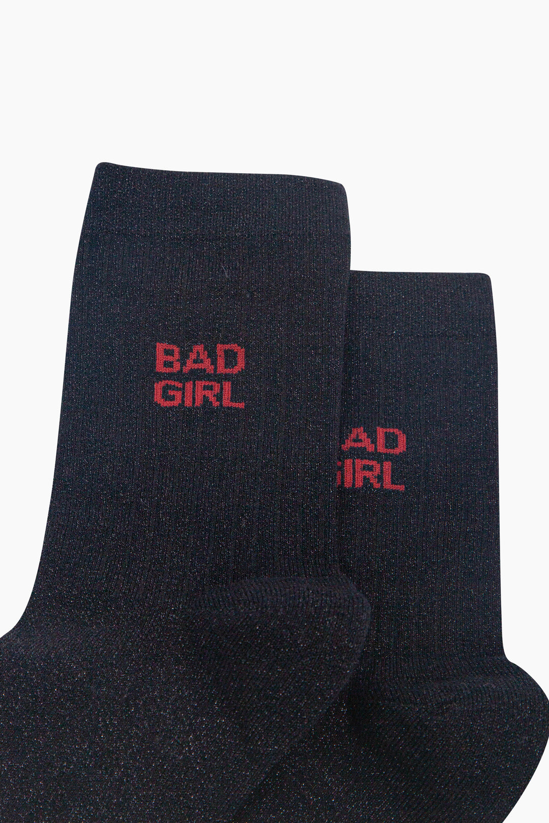Bad-Girl-Combed-Cotton-Glitter-Socks-in-Black-Close-Up