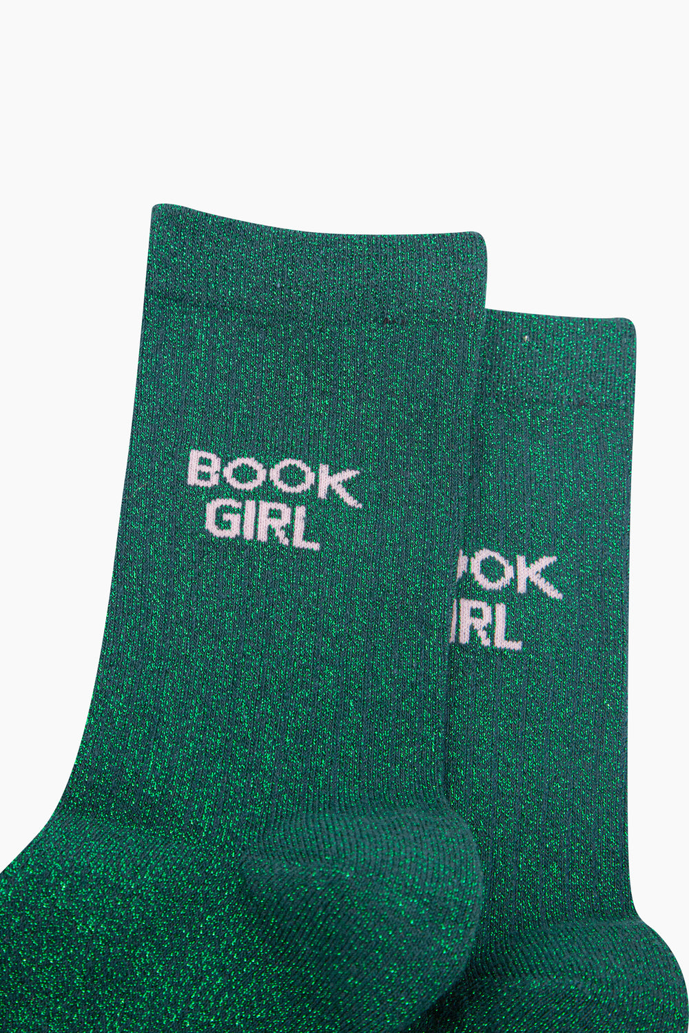 Book-Girl-Combed-Cotton-Glitter-Socks-in-Green-Close-Up