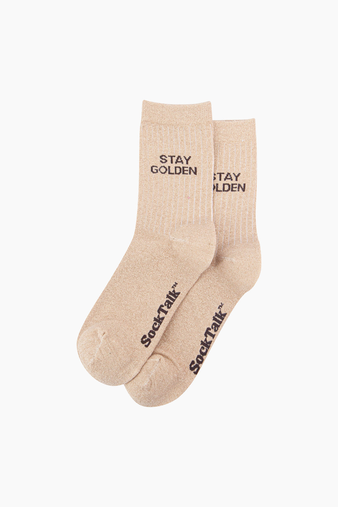 Stay-Golden-Combed-Cotton-Glitter-Socks-in-Beige-Laid-Flat