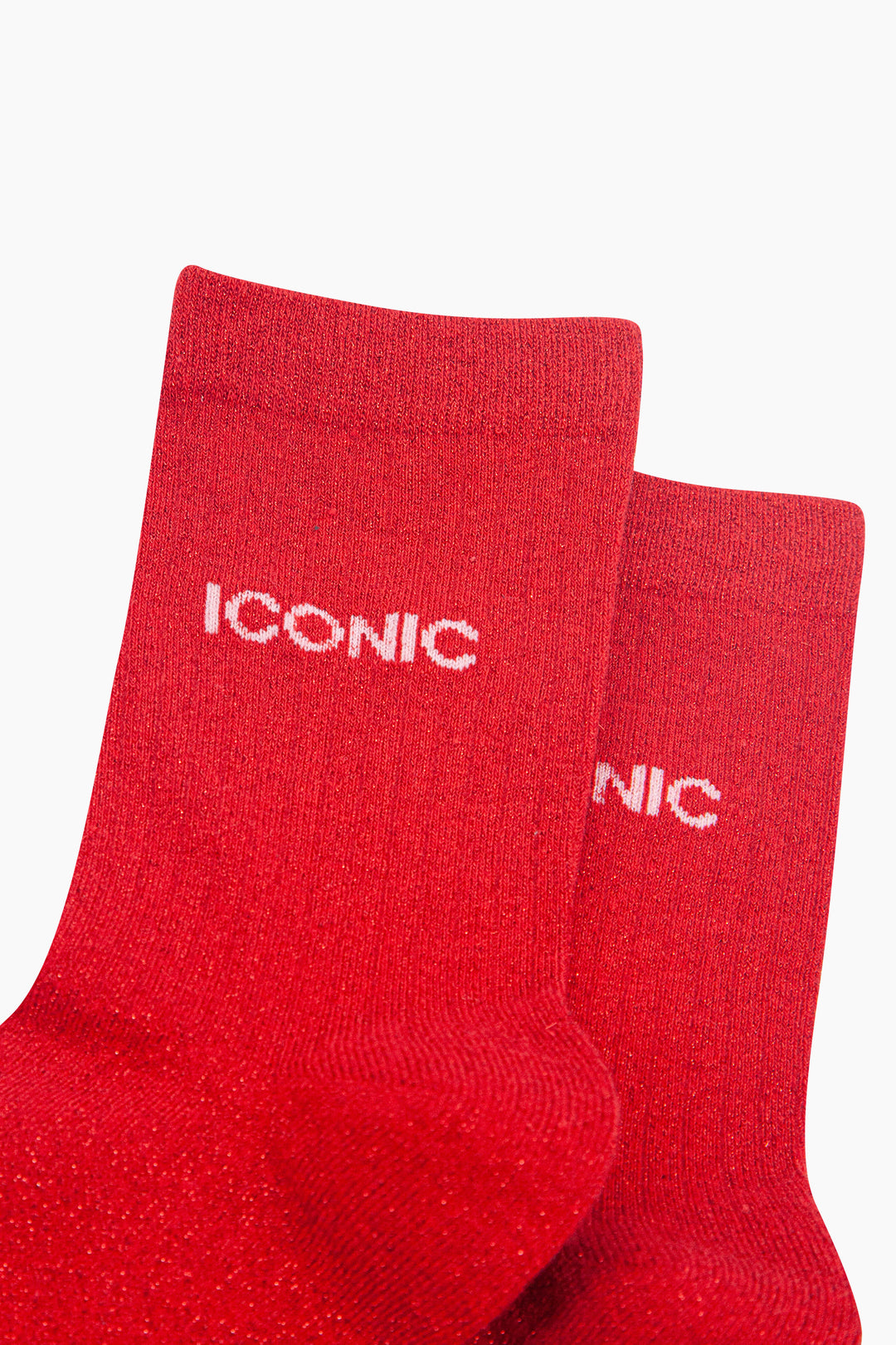 Iconic-Combed-Cotton-Glitter-Socks-in-Red-Close-Up