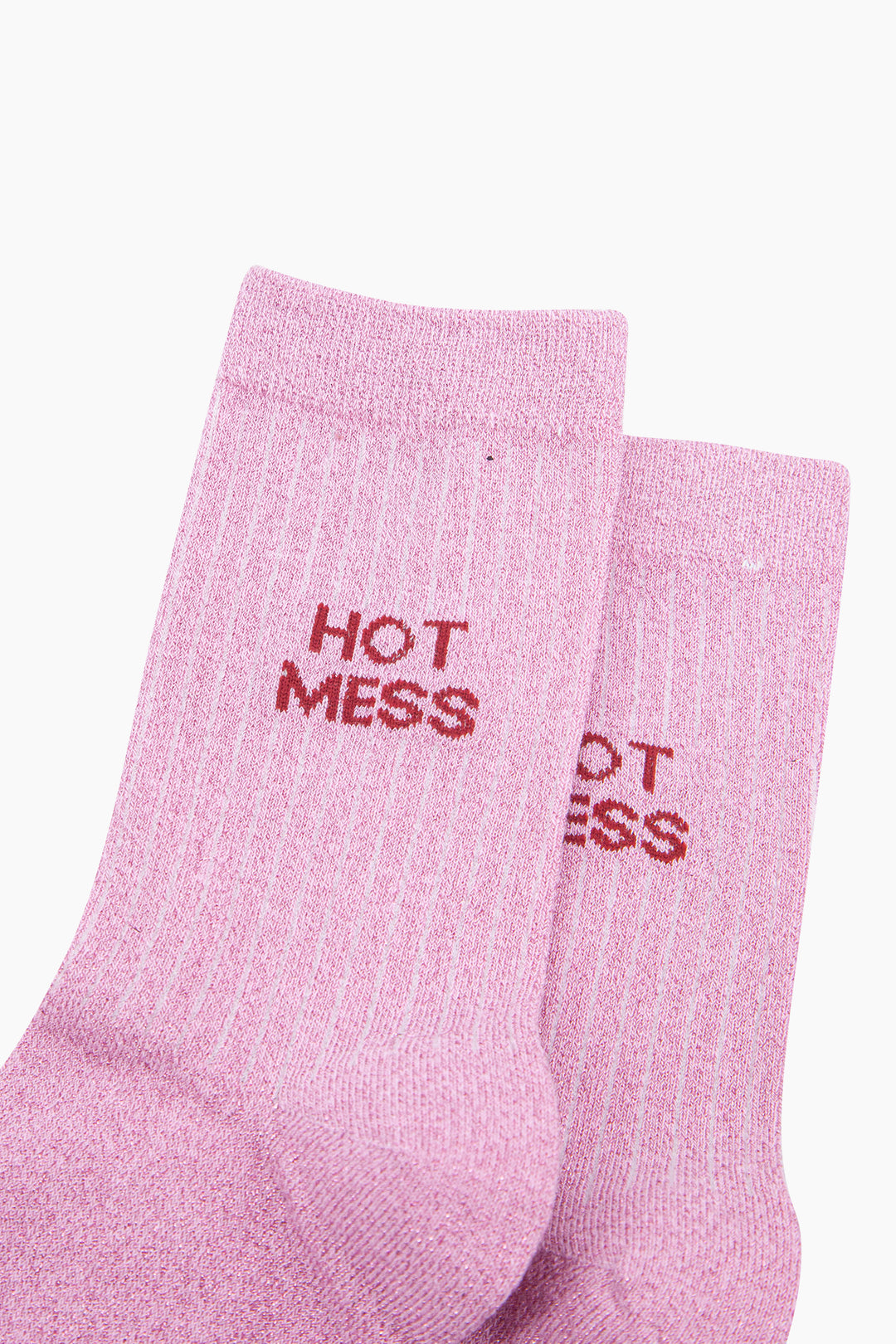 Hot-Mess-Combed-Cotton-Glitter-Socks-in-Light-Pink-Close-Up