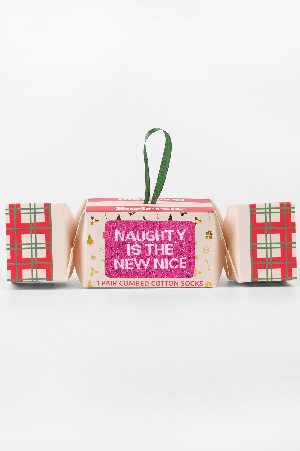 Naughty-Is-The-New-Nice-Combed-Cotton-Glitter-Crew-Socks-Christmas-Cracker-Gift-Box-in-Pink