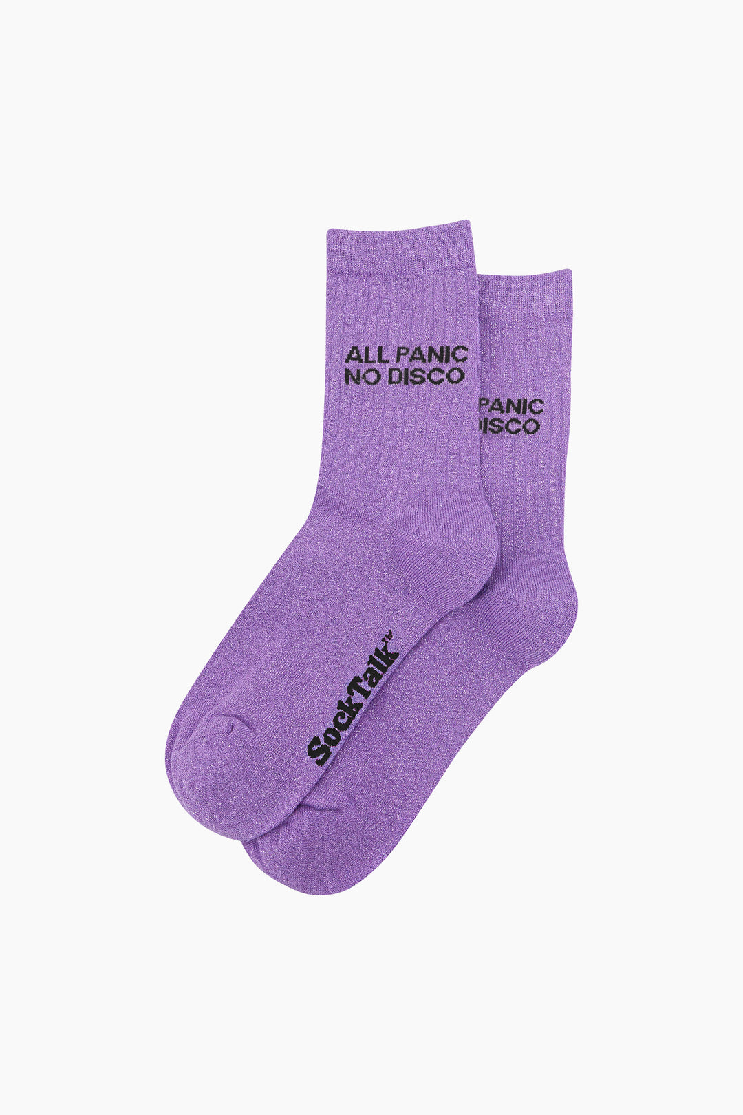All-Panic-No-Disco-Combed-Cotton-Glitter-Socks-in-Lilac-Laid-Flat