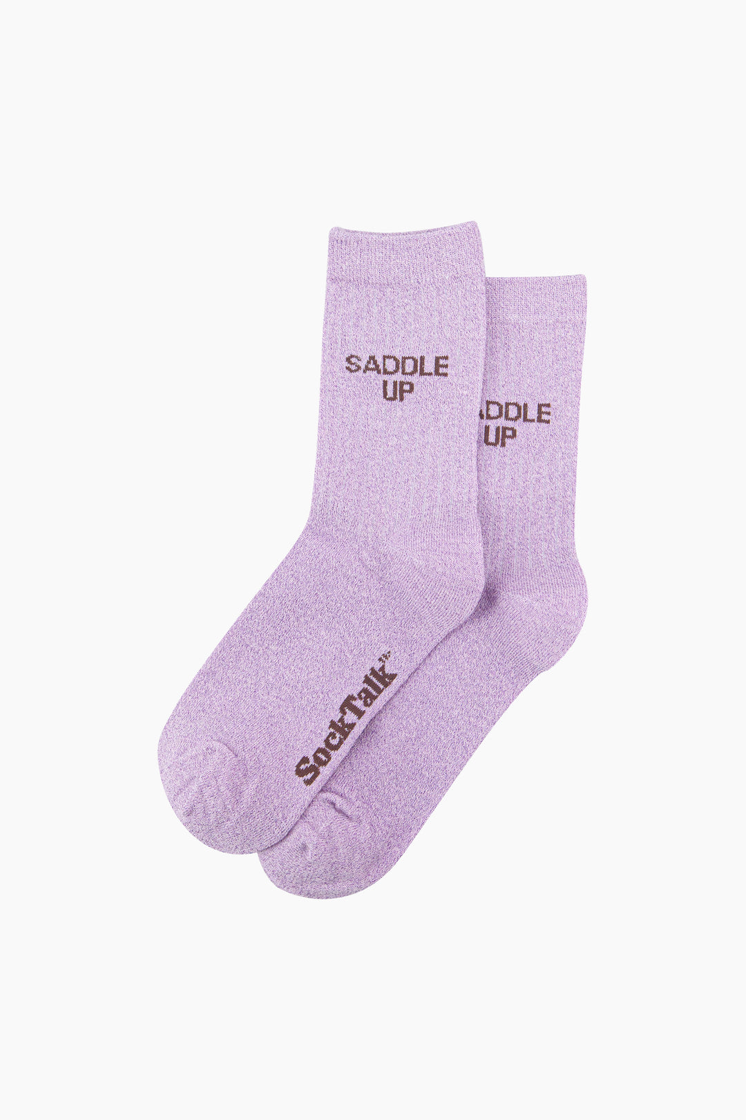 Saddle-Up-Combed-Cotton-Glitter-Socks-in-Lilac-Laid-Flat