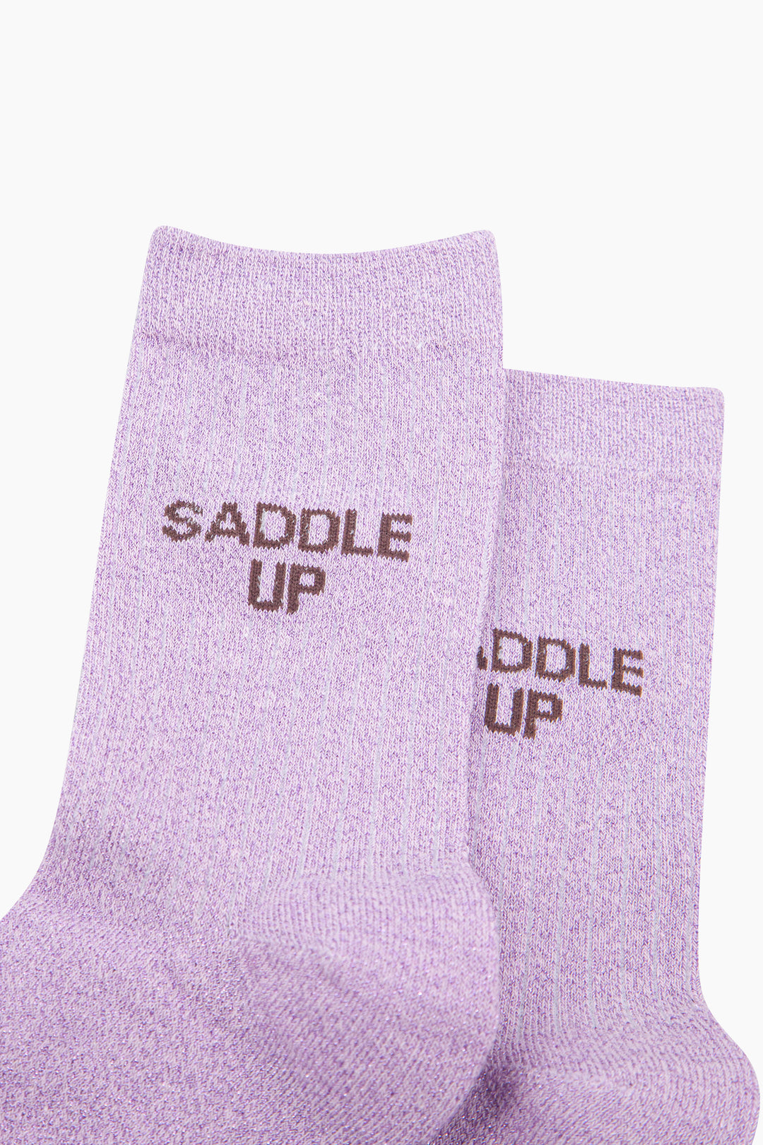 Saddle-Up-Combed-Cotton-Glitter-Socks-in-Lilac-Close-Up