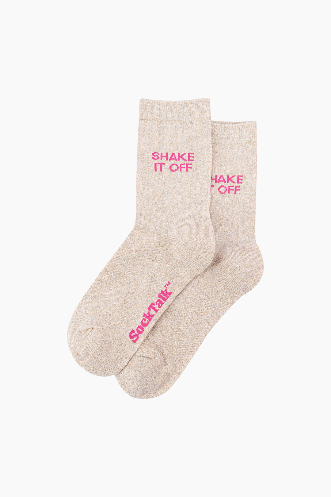 Shake-It-Off-Combed-Cotton-Glitter-Socks-in-Cream-Laid-Flat