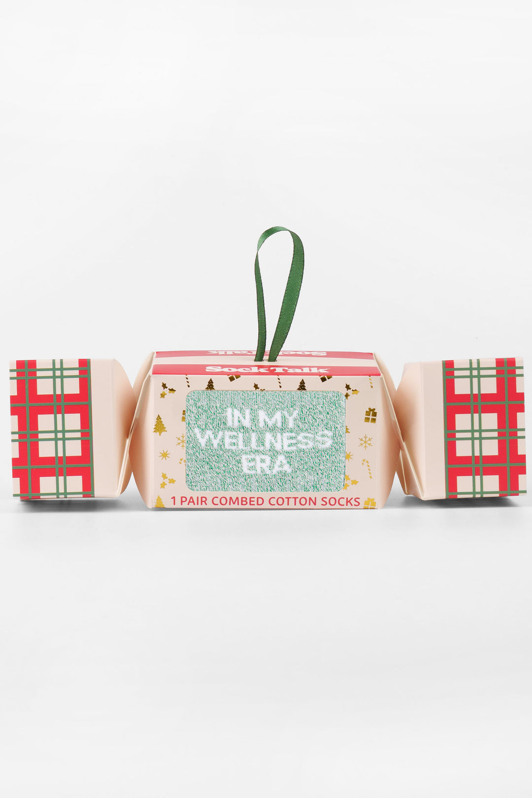 In-My-Wellness-Era-Combed-Cotton-Glitter-Crew-Socks-Christmas-Cracker-Gift-Box-in-Green
