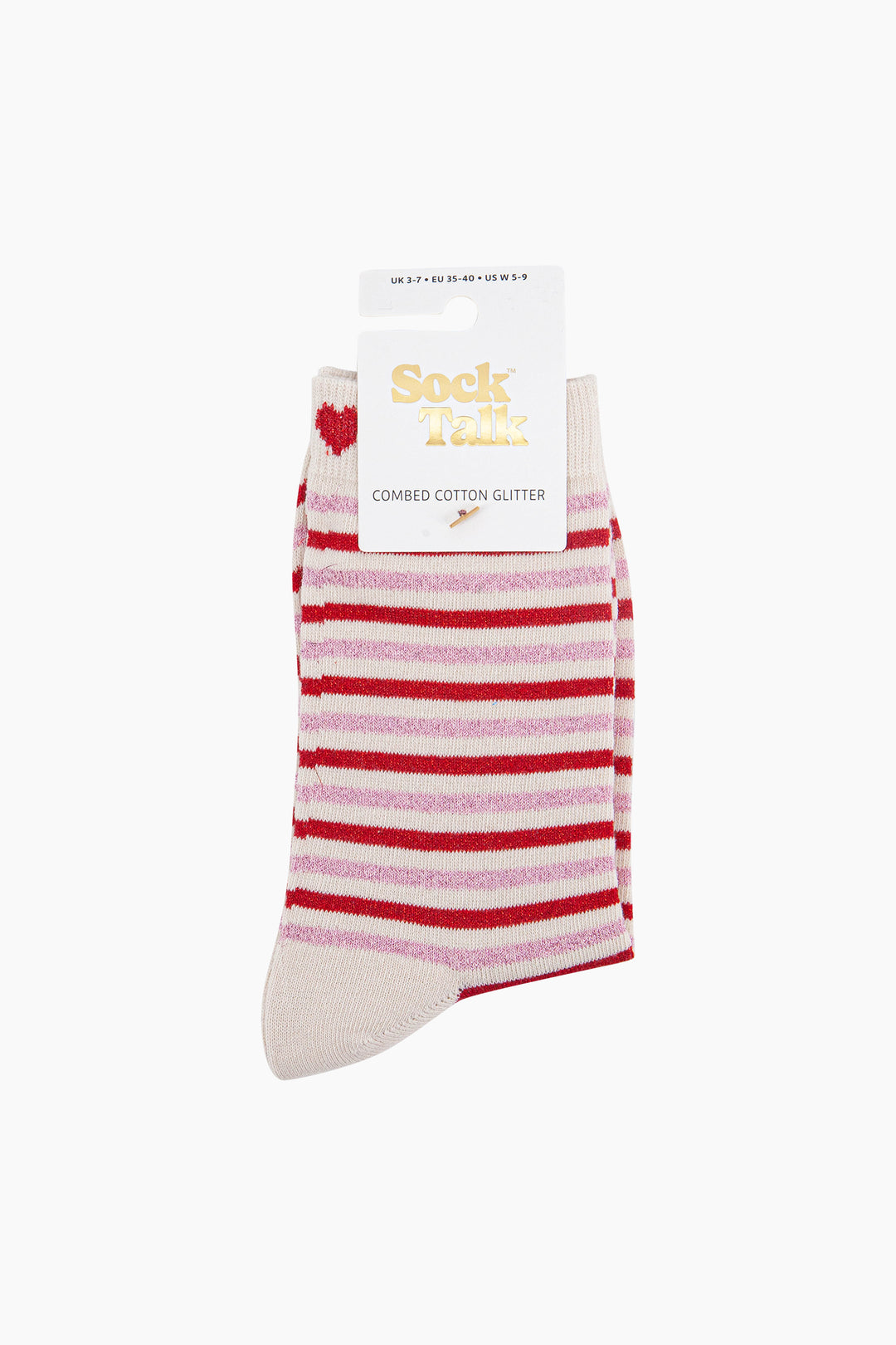 Stripes-Hearts-Combed-Cotton-Glitter-Socks-in-Cream-Red-in-packaging
