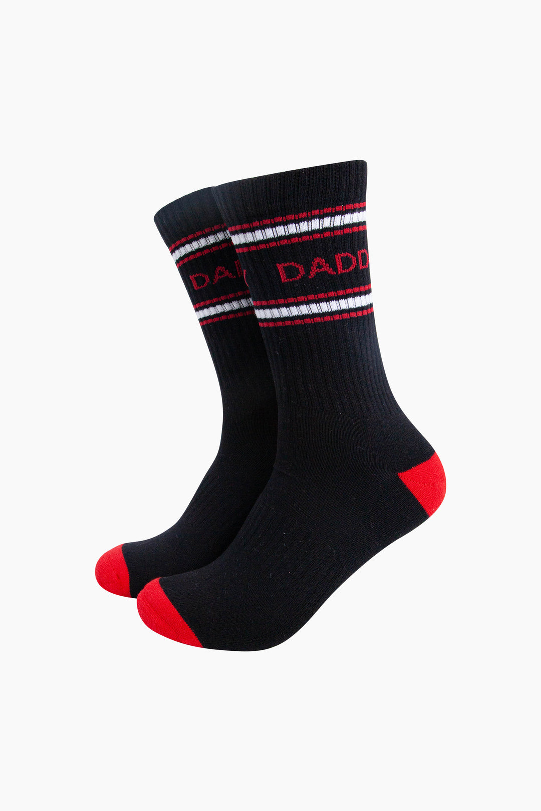 Daddy-Organic-Cotton-Sports-Socks-in-Black-Mannequin