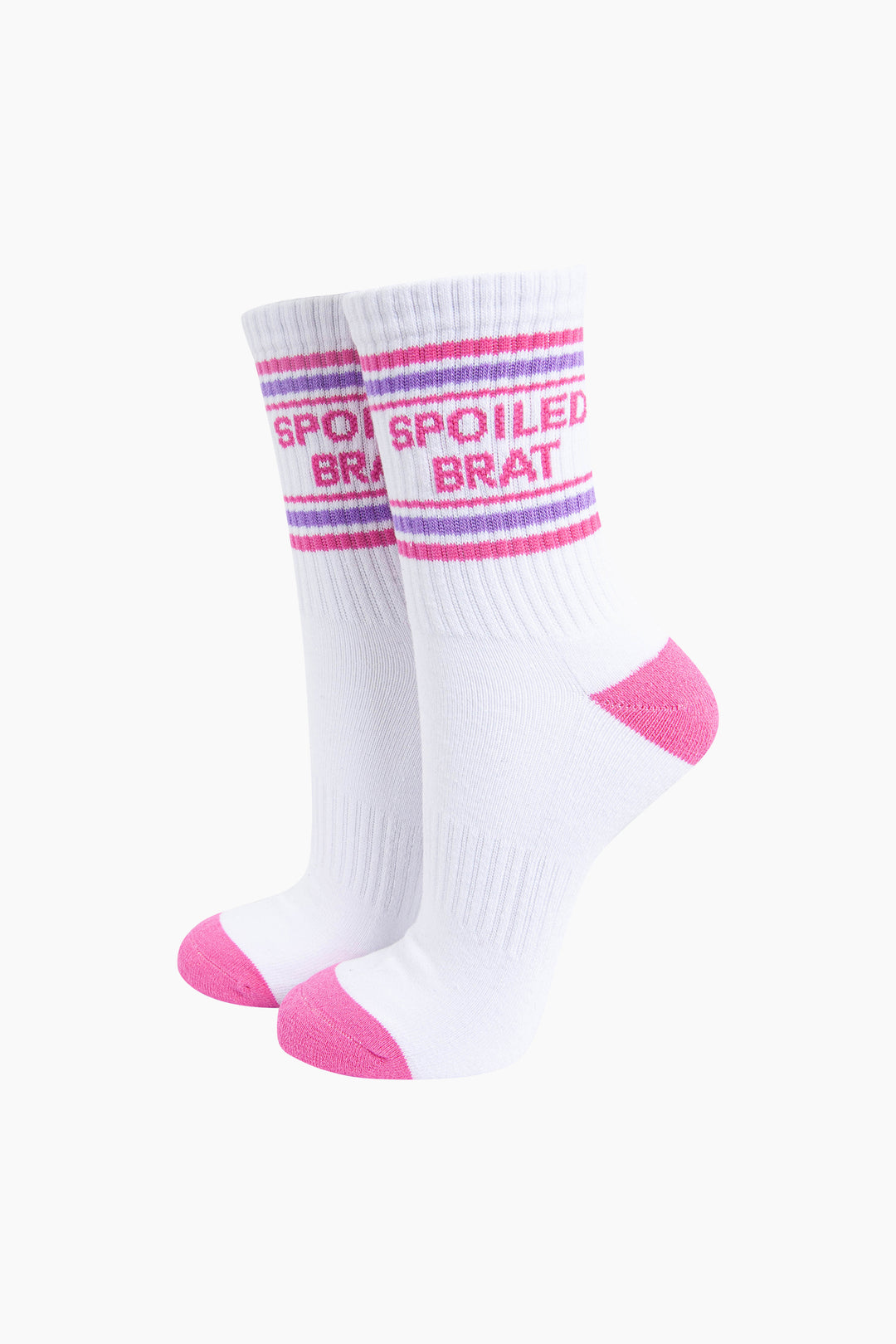 Spoiled-Brat-Organic-Cotton-Sports-Socks-in-White-Mannequin