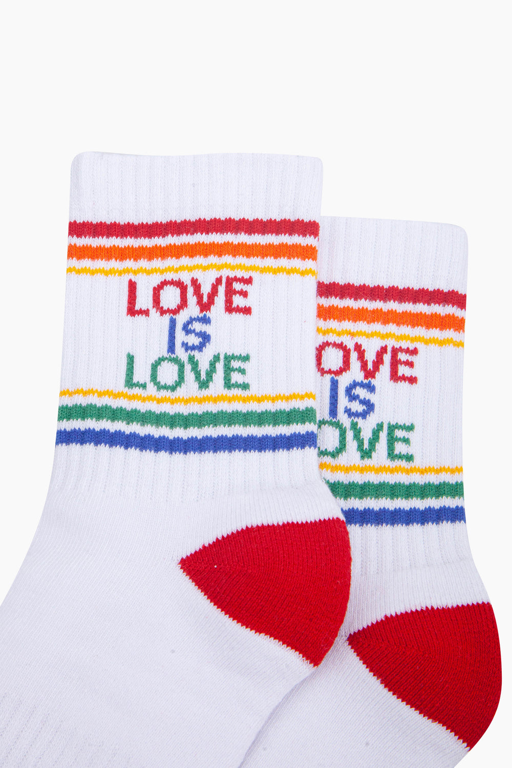 Love-Is-Love-Organic-Cotton-Sports-Socks-in-White/Multi-Close-Up