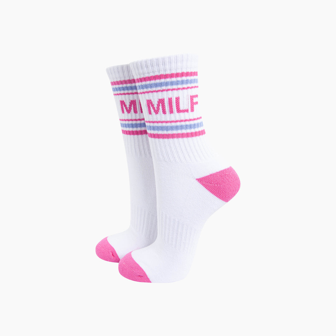 MILF-Organic-Cotton-Sports-Socks-in-White-Mannequin
