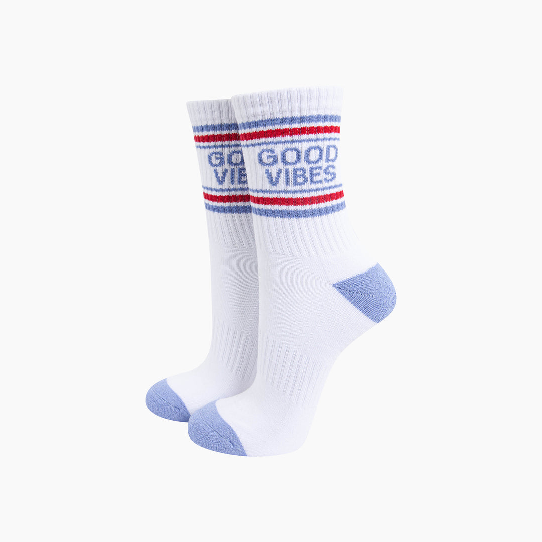 Good-Vibes-Organic-Cotton-Sports-Socks-in-White-Mannequin