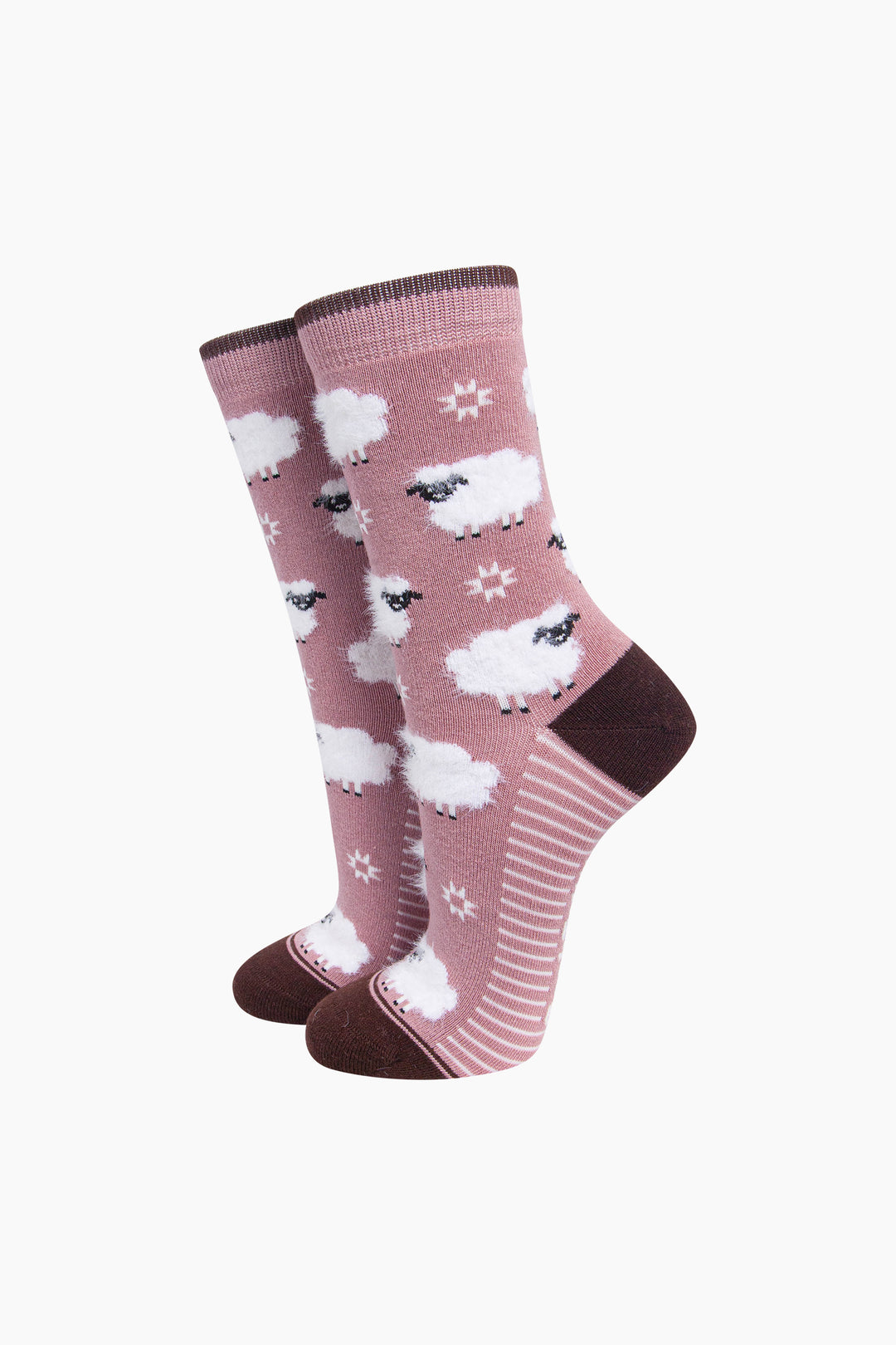Pink Sheep Women's Fluffy Bamboo Socks