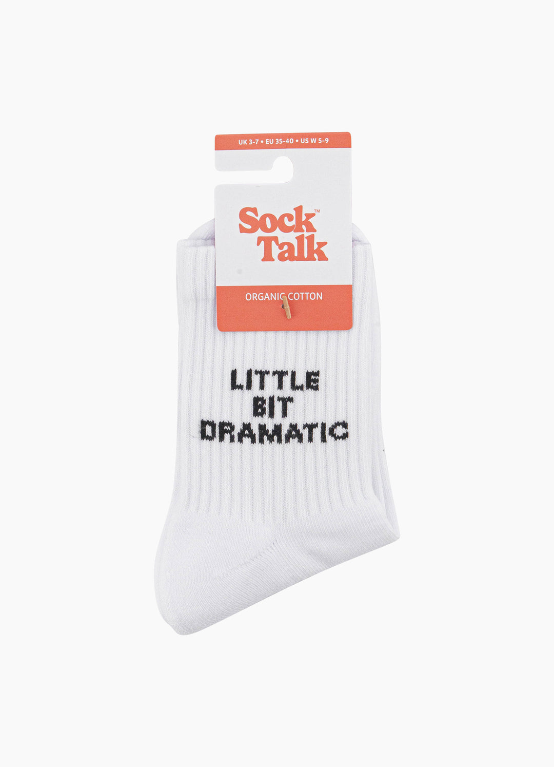 Little-Bit-Dramatic-Organic-Cotton-Sports-Socks-in-White-In-Packaging