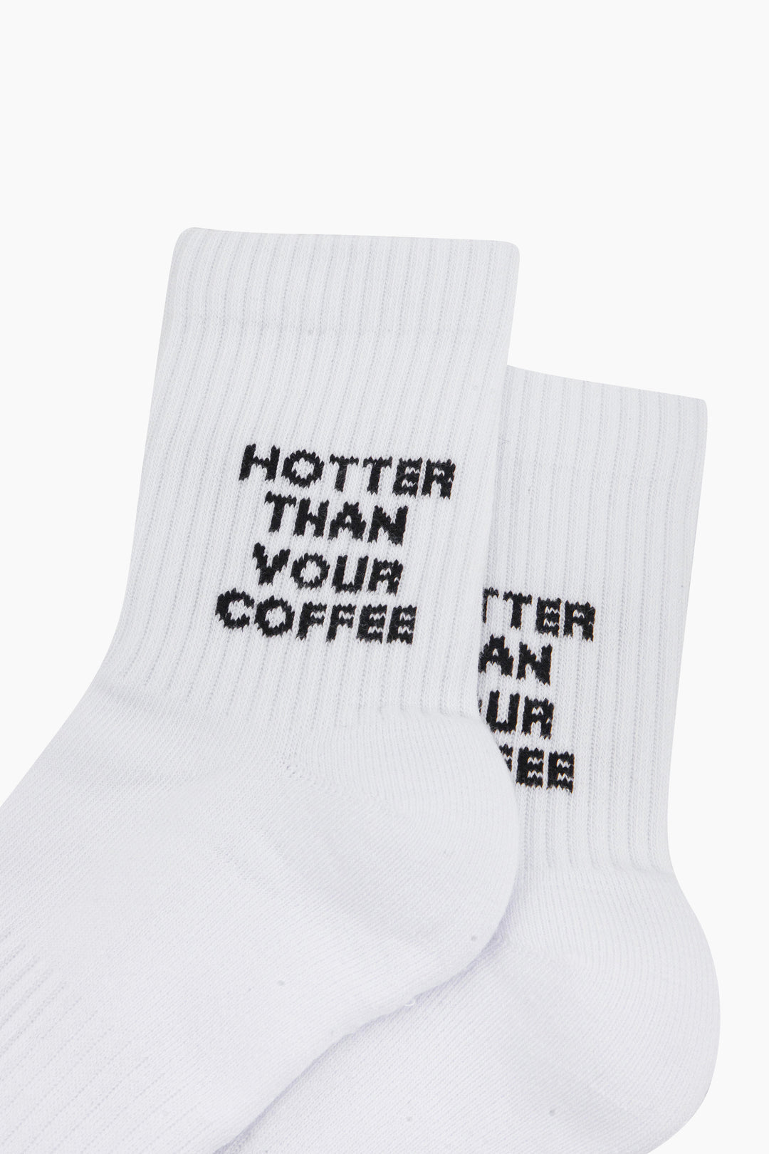 Hotter-Than-Your-Coffee-Organic-Cotton-Sports-Socks-in-White-Close-Up