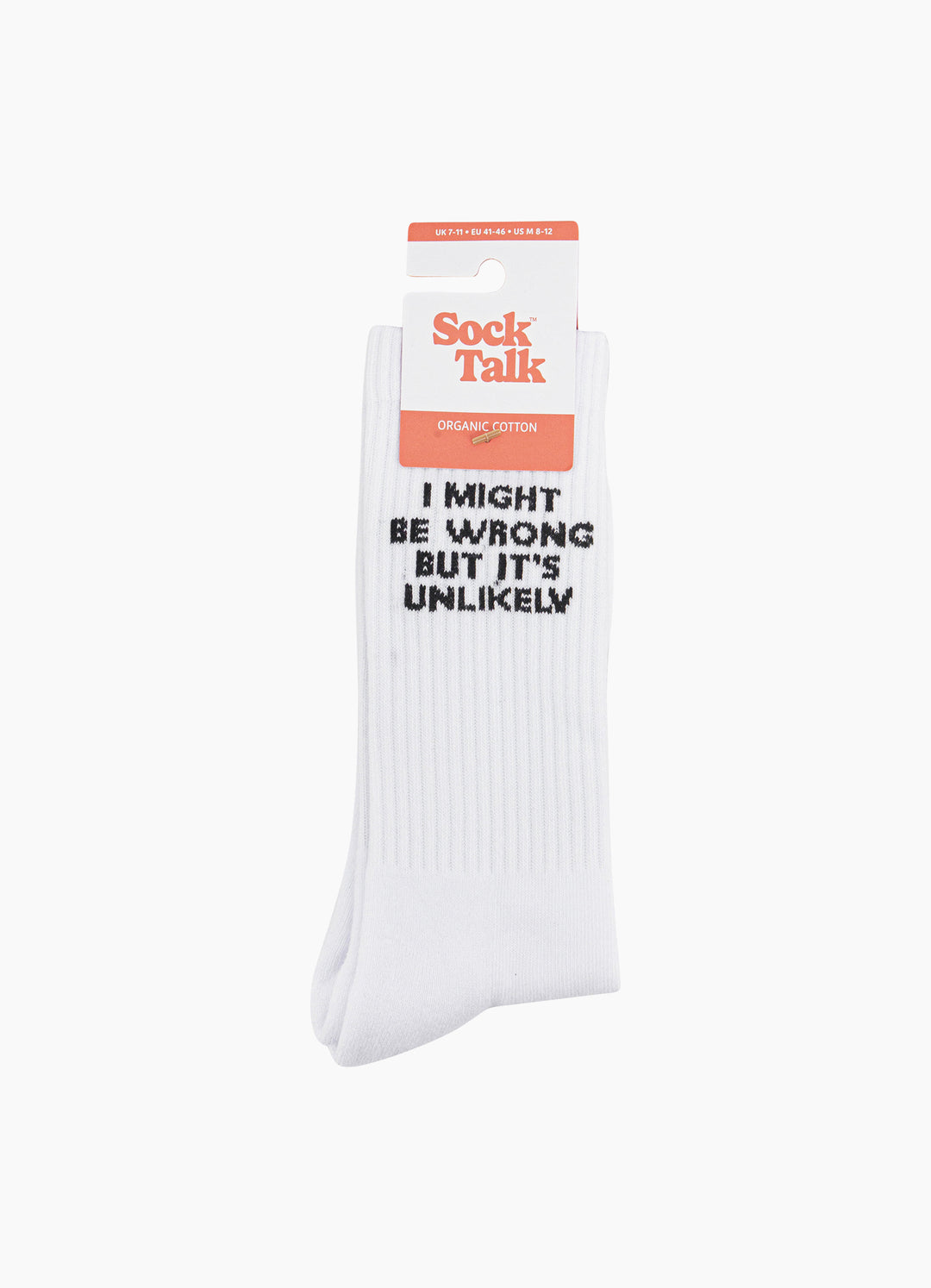 I-Might-Be-Wrong-But-It's-Unlikely-Organic-Cotton-Sports-Socks-in-White-In-Packaging