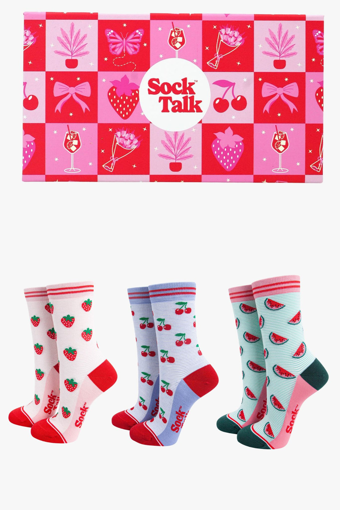 Summer-Fruits-Bamboo-Socks-Gift-Set