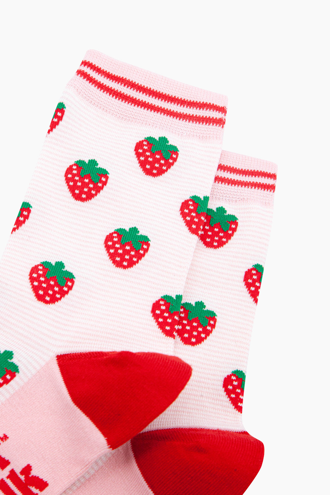 Strawberries-Bamboo-Socks-in-Light-Pink-Closeup