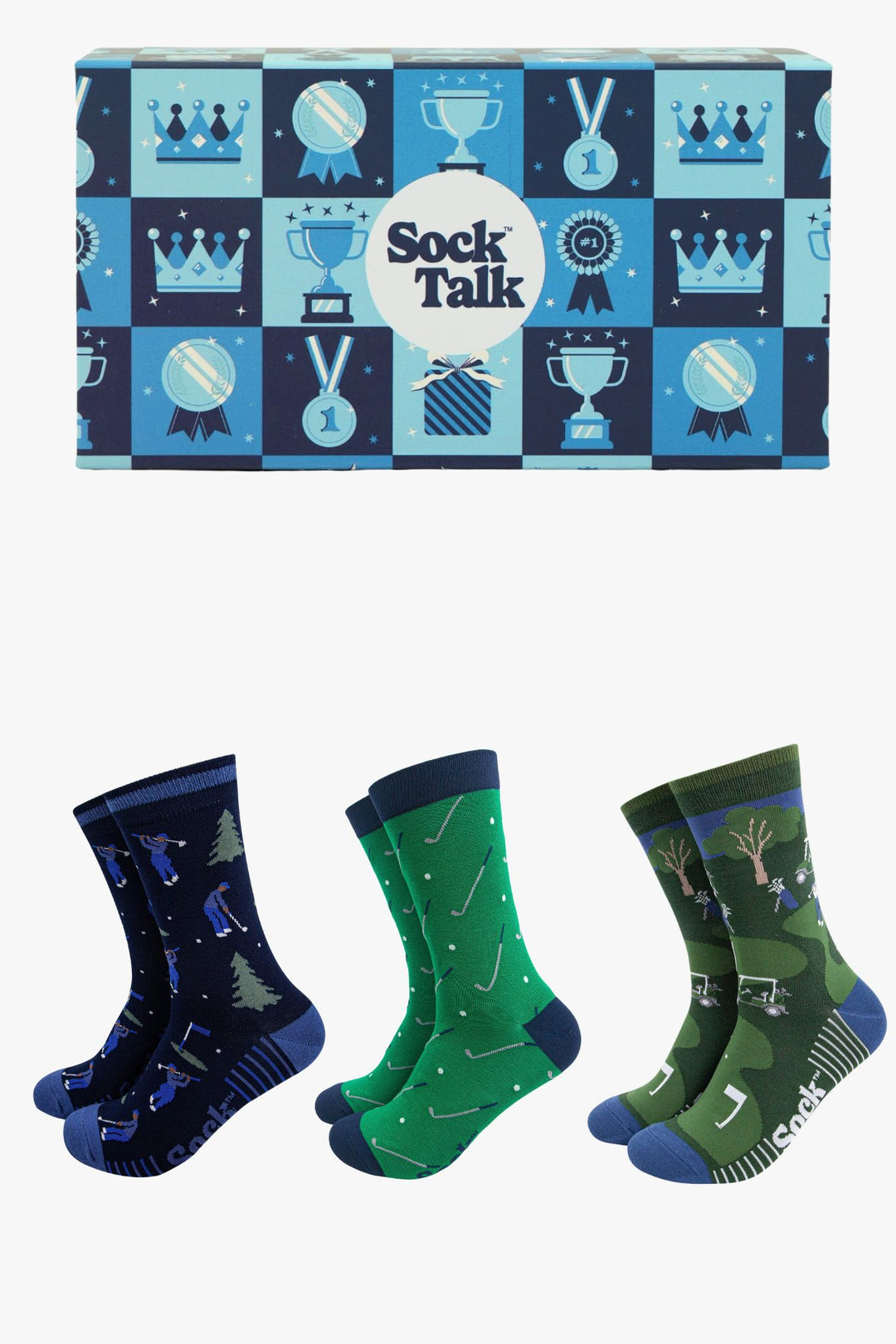 Playing-Golf-Bamboo-Socks-Gift-Set