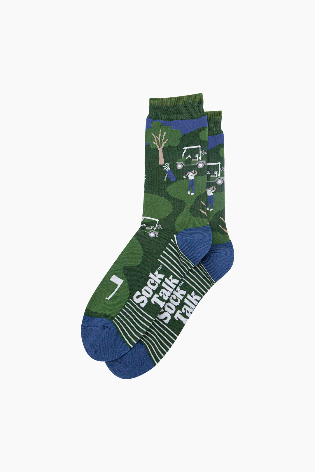 Pool-Table-Bamboo-Socks-in-Green-Lying-Flat