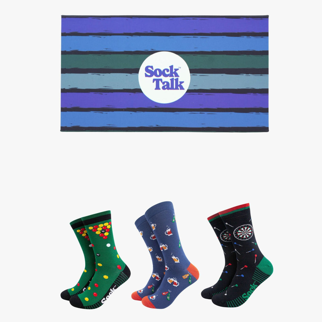 Pub-Night-Bamboo-Socks-Gift-Set