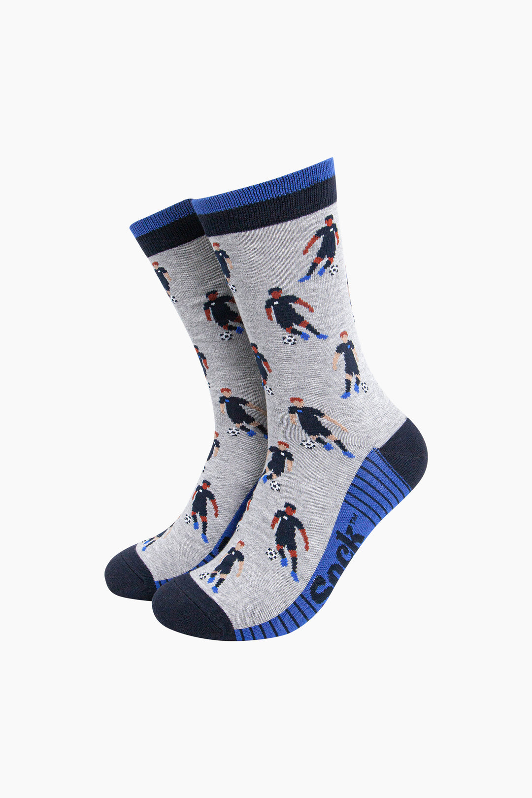 Football-Players-Bamboo-Socks-in-Light-Grey-Mannequin