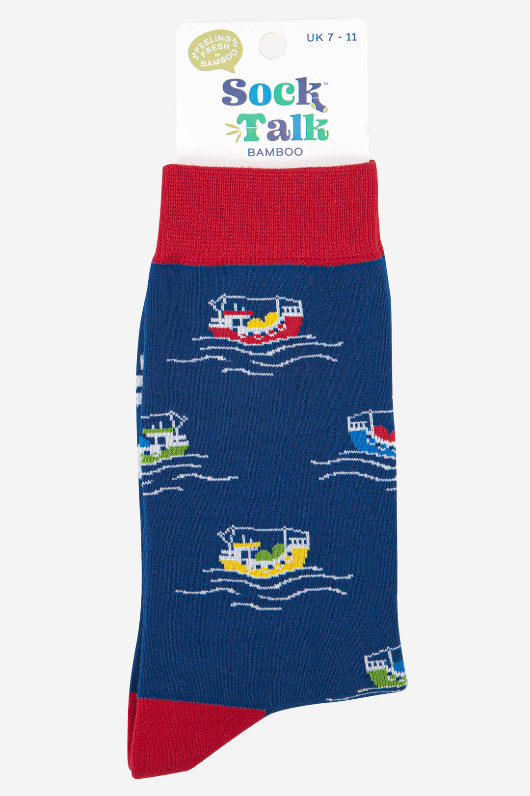 Sock Talk UK Men's Fishing Boat Bamboo Socks Nautical Dress Sock 7-11 – MSH  Wholesale