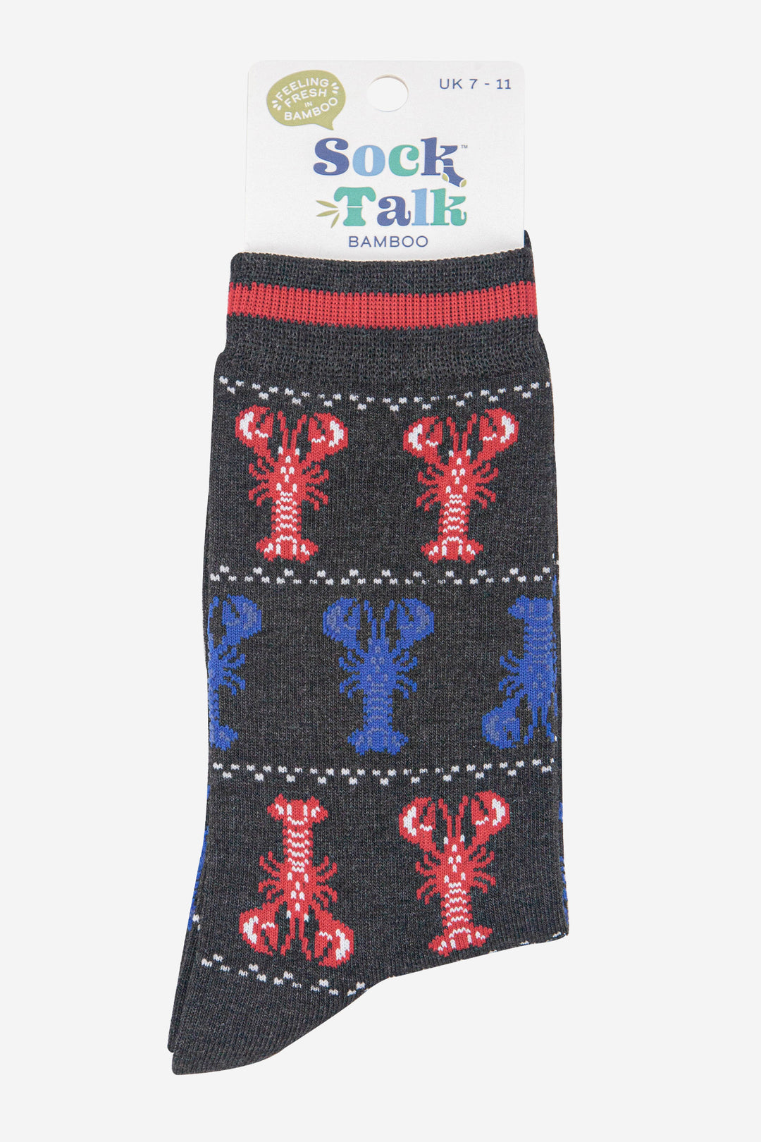 mens-bamboo-socks-black-lobsters-in-sock-talk-packaging