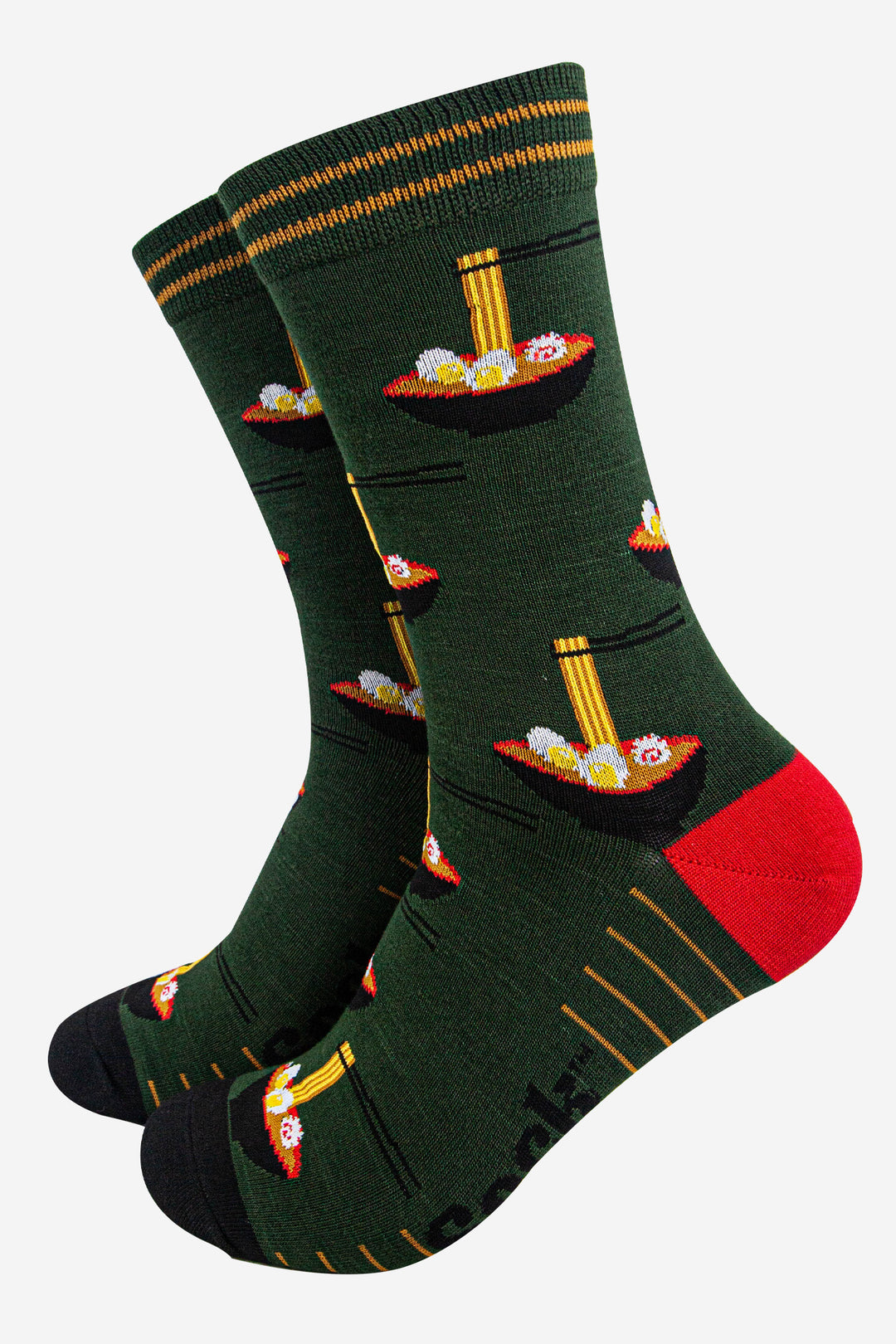 mens-bamboo-socks-khaki-black-ramen-noodles
