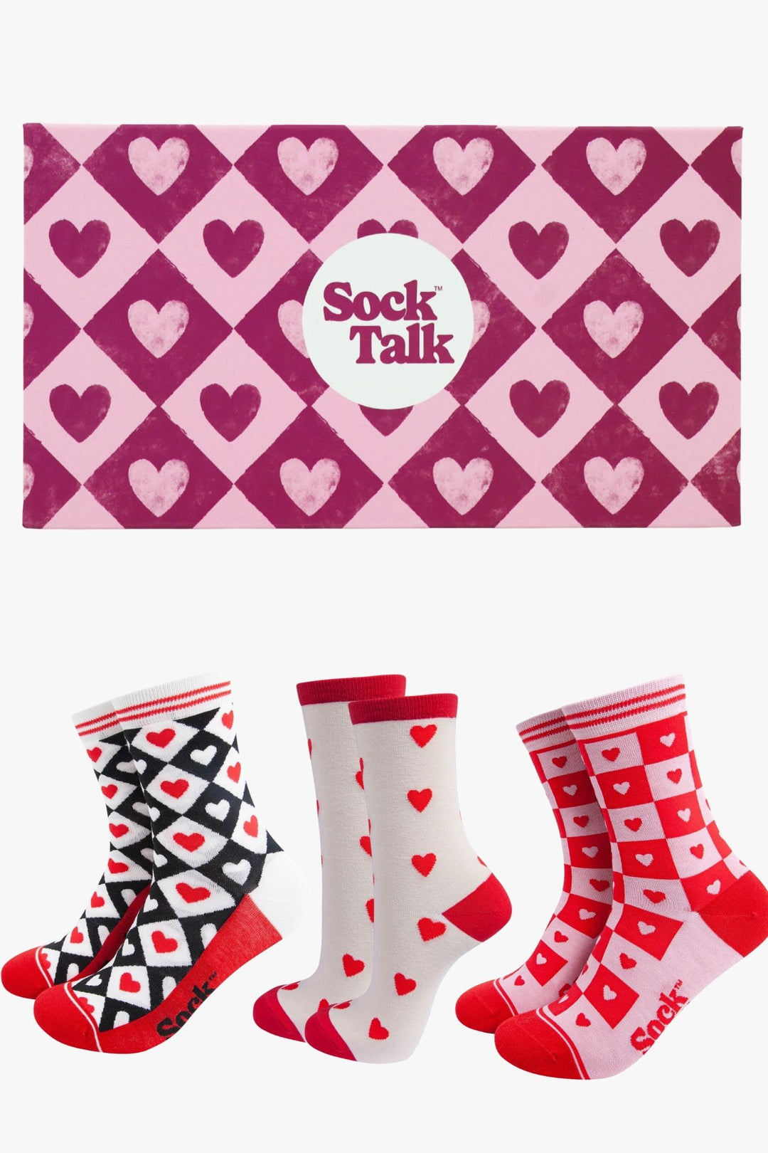 Red-Love-Hearts-Bamboo-Socks-Gift-Set