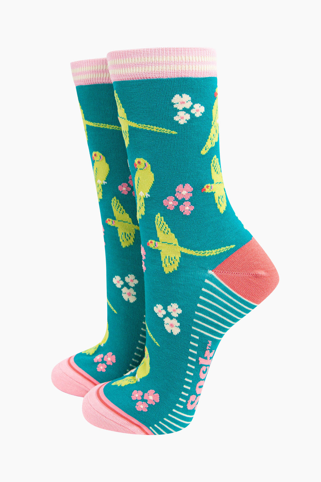 womens-socks-gift-box-multi-panda-parakeet