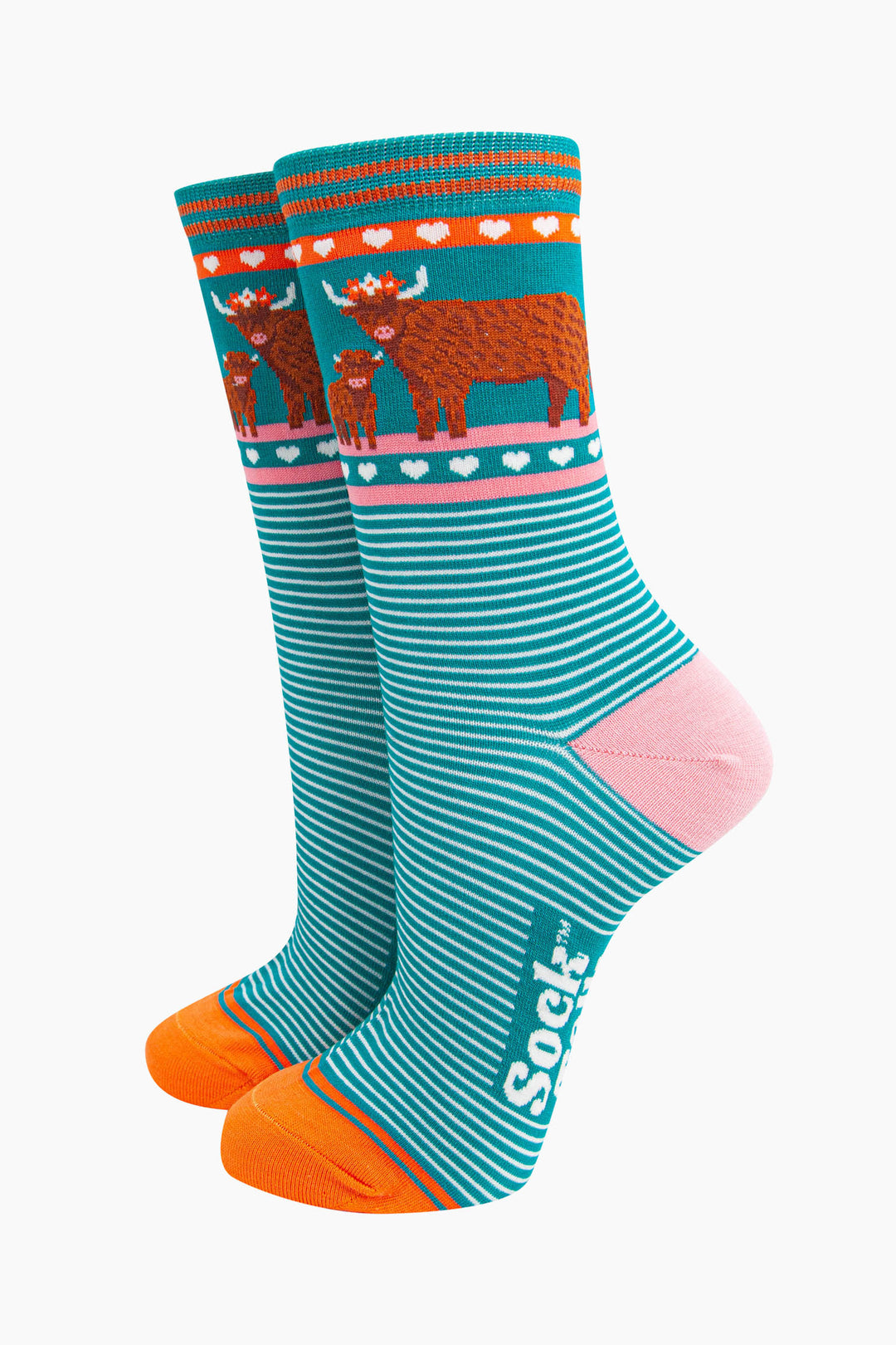 3 For £20* Women's Bamboo Socks With Floral Pattern
