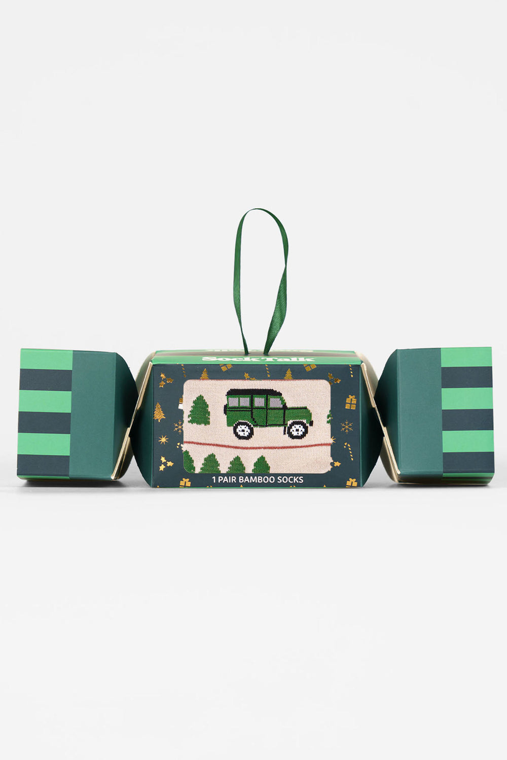 Off-Roader-Bamboo-Crew-Socks-Christmas-Cracker-Gift-Box-in-Cream