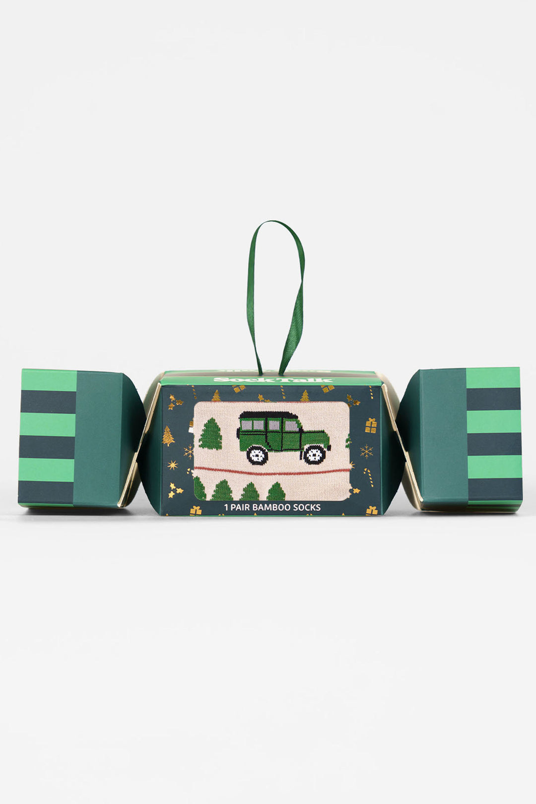 Off-Roader-Bamboo-Crew-Socks-Christmas-Cracker-Gift-Box-in-Cream