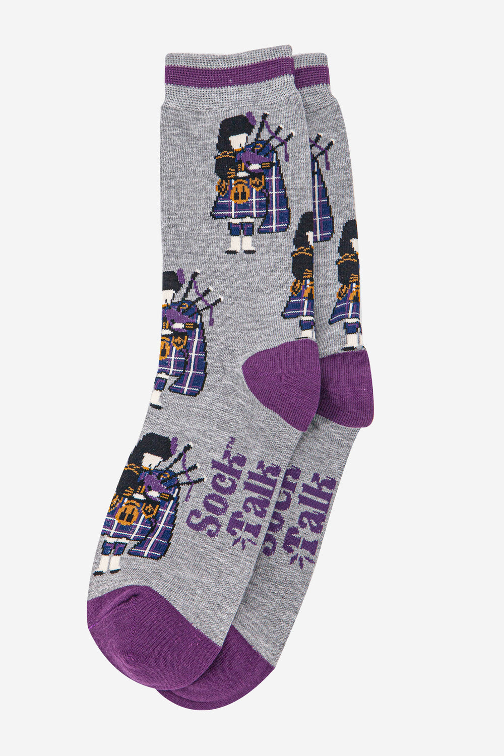 mens-bamboo-socks-grey-marl-piper-laying-flat