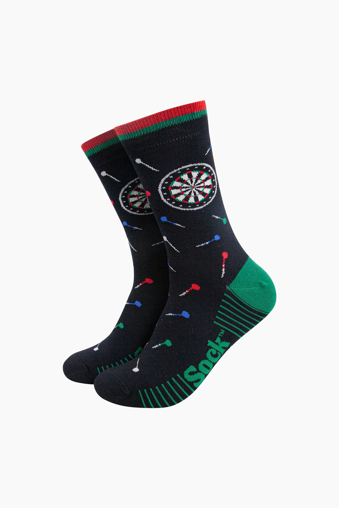 Darts-Bamboo-Socks-in-Black-Mannequin