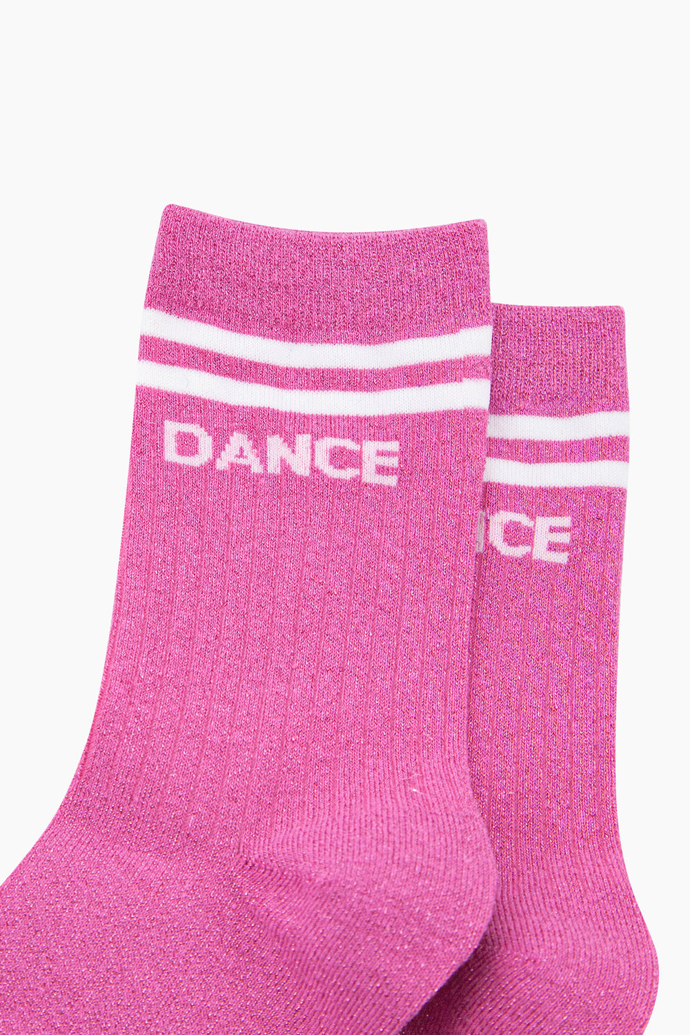 Dance-Combed-Cotton-Glitter-Socks-in-Hot-Pink-close-up