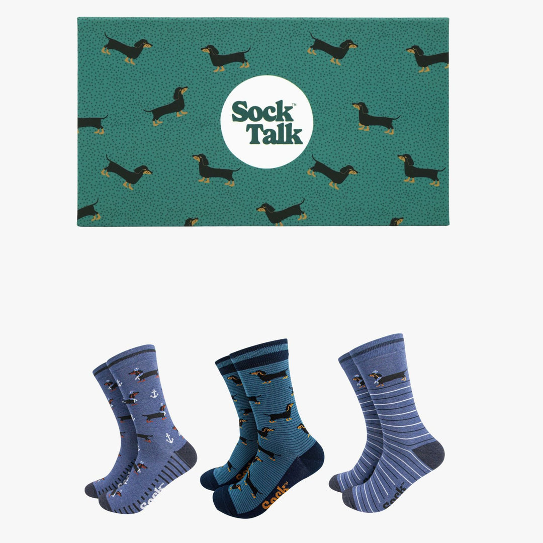 Sailor-Sausage-Dogs-Bamboo-Socks-Gift-Set