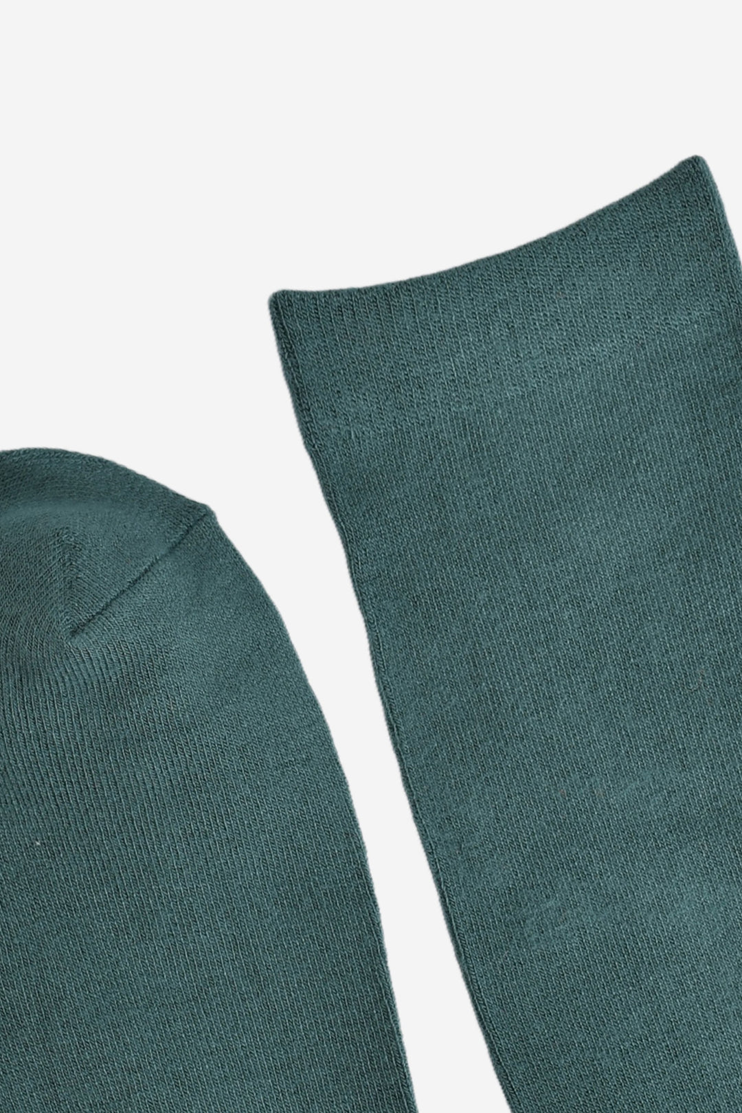 close up of the toe and cuff of the socks, they are the same colour as the body of the socks